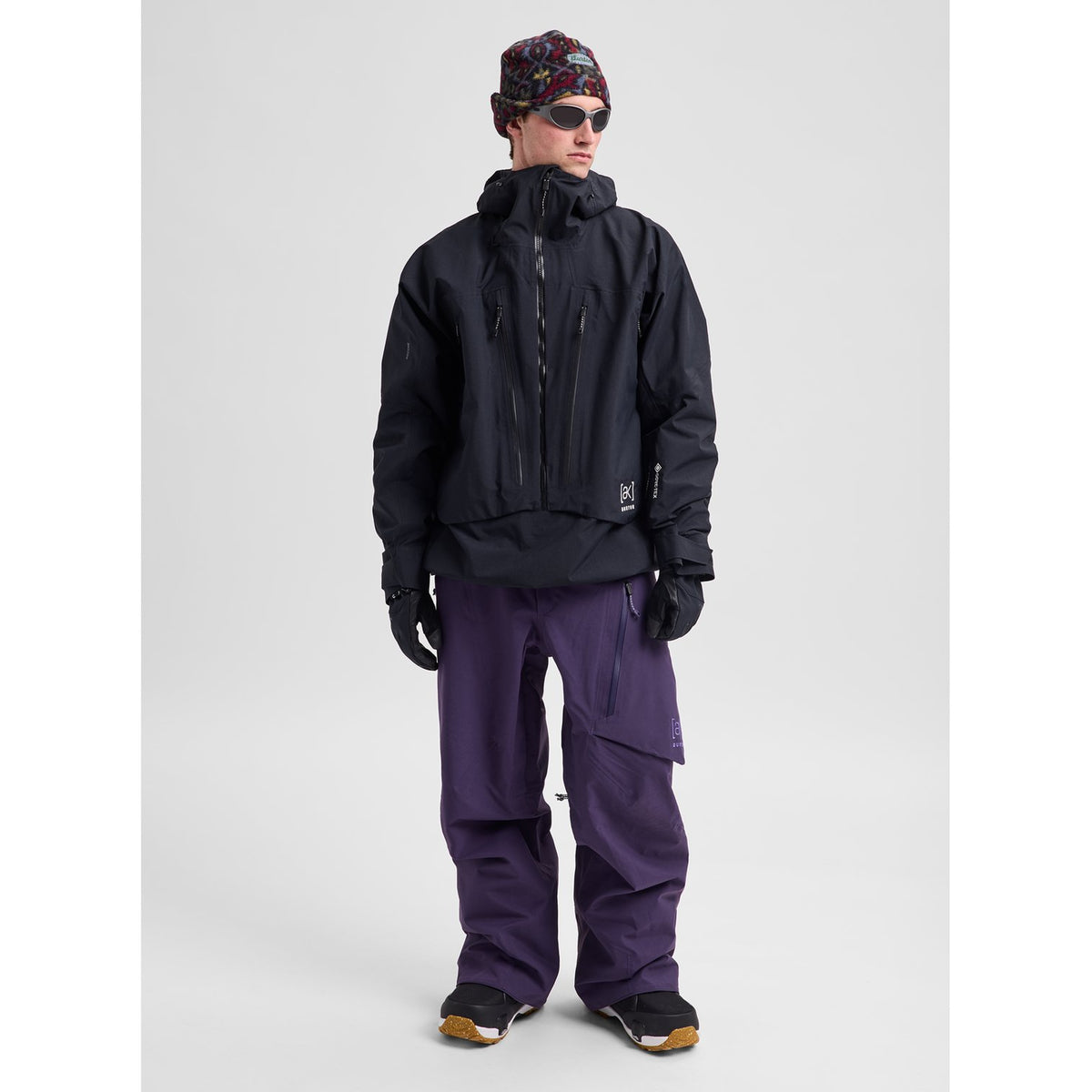 Mens [Ak] Cyclic Gore-Tex 2L Anorak True Black - Image 3
