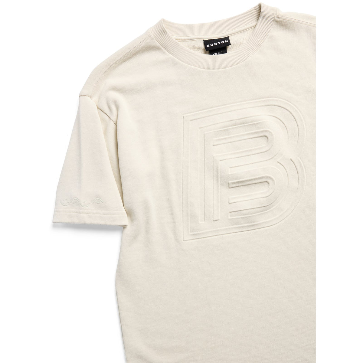 Mens Baggy B Tee Lunar Sand - Image 3