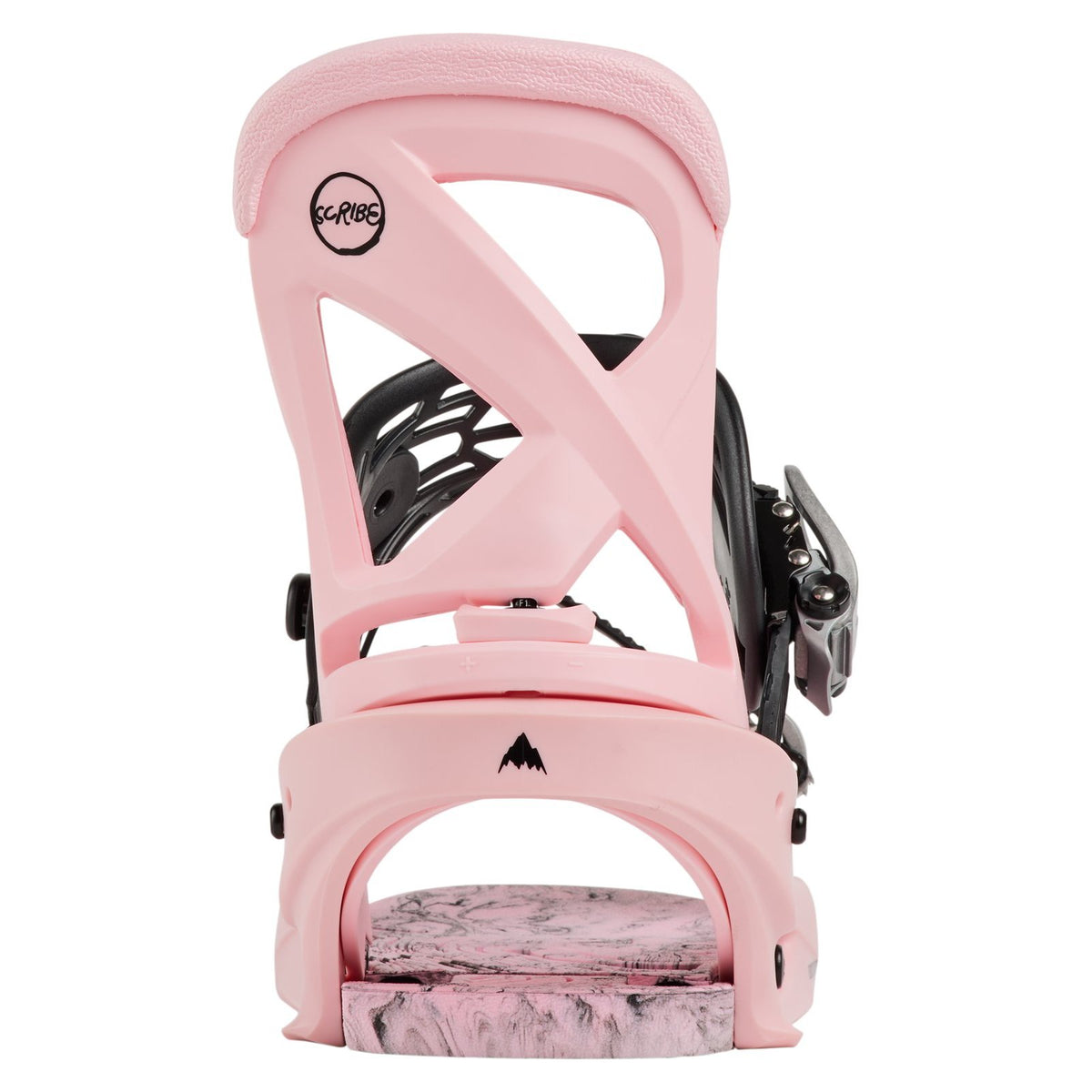 Womens Scribe Re:Flex Snowboard Bindings Pink - Image 3