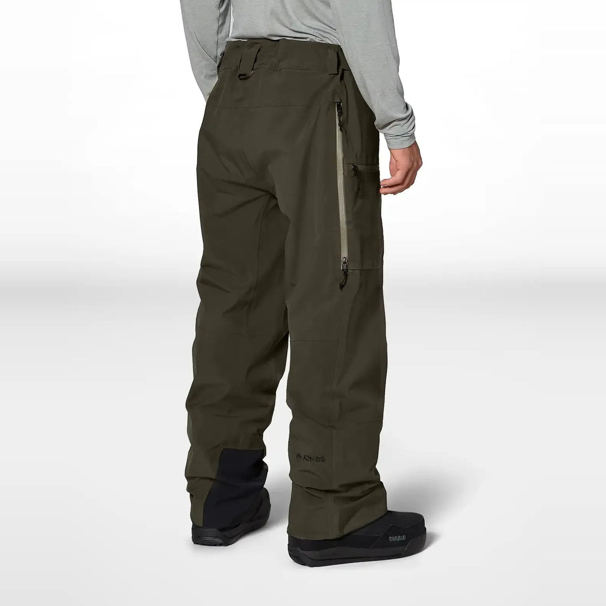 Mens Further 3L Stretch Pants Midnight - Image 3