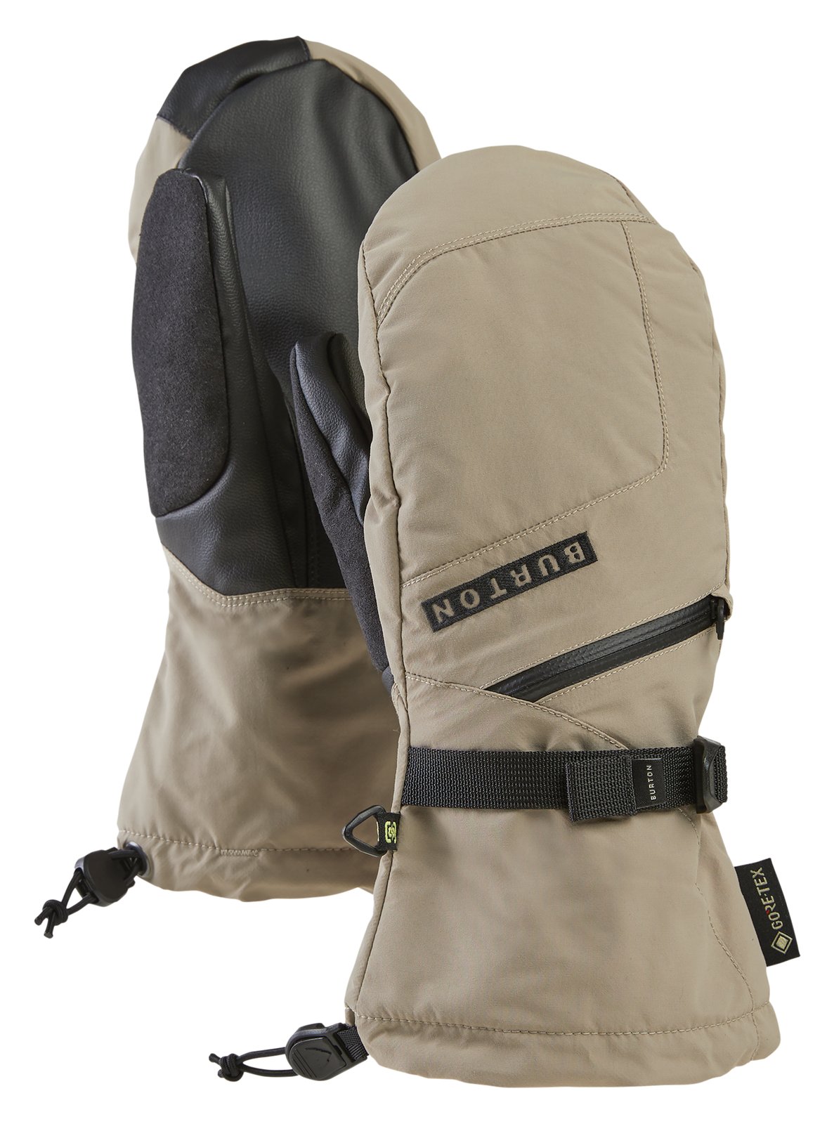 Womens Gore-Tex Mittens Summit Taupe - Image 3