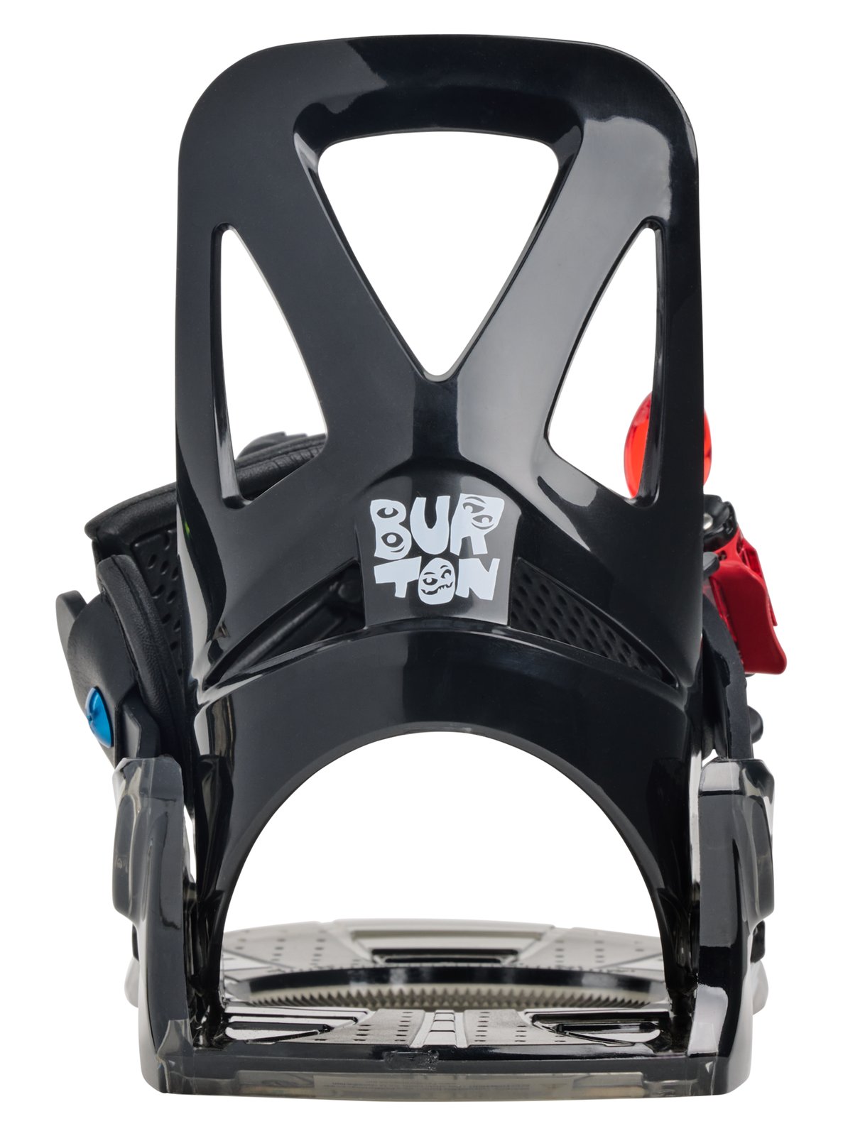 Kids Grom Disc Snowboard Bindings Black - Image 3