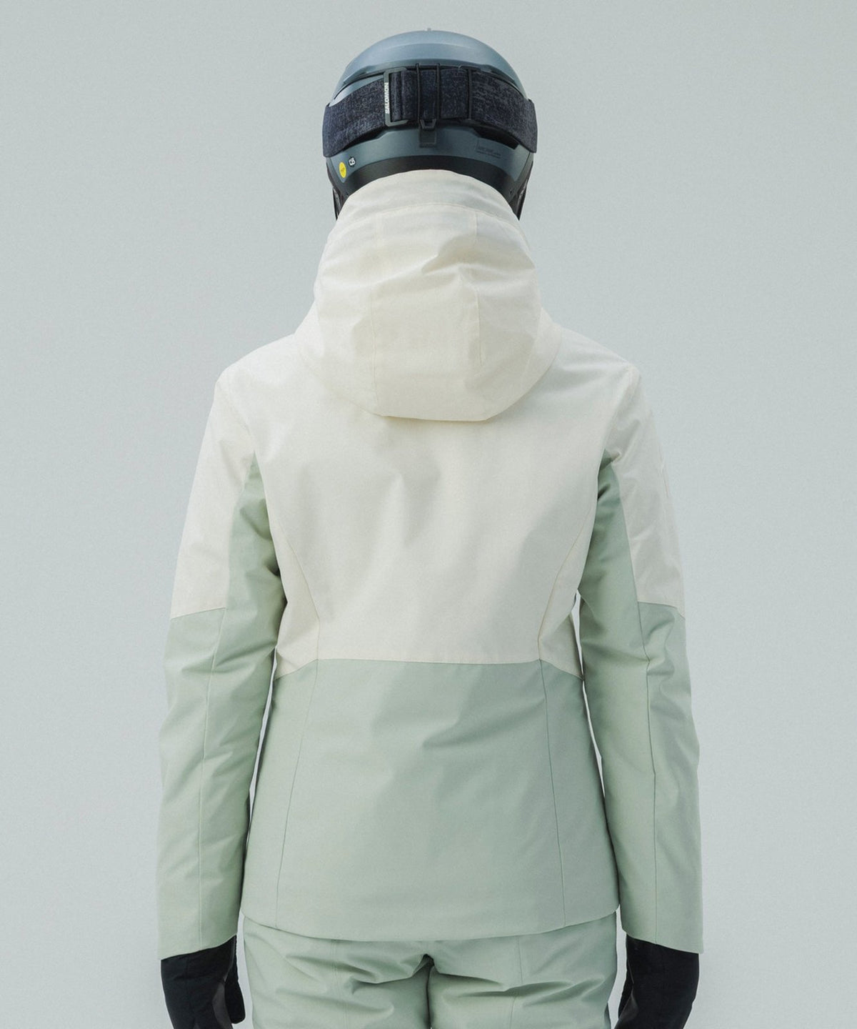 Womens Mist Layer Jacket Off White - Image 3