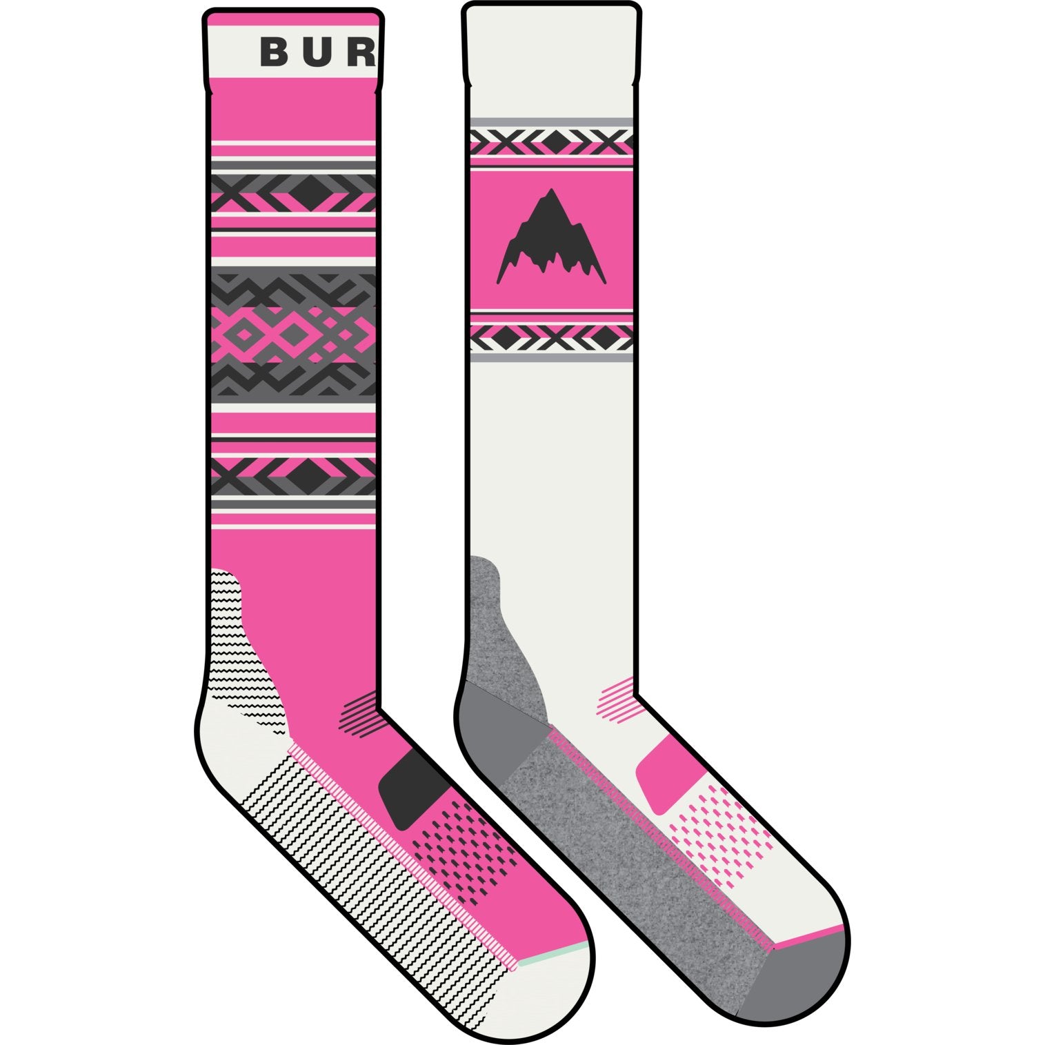 Womens Performance Lightweight Socks (2 Pack) Sockwave Pink - Image 3