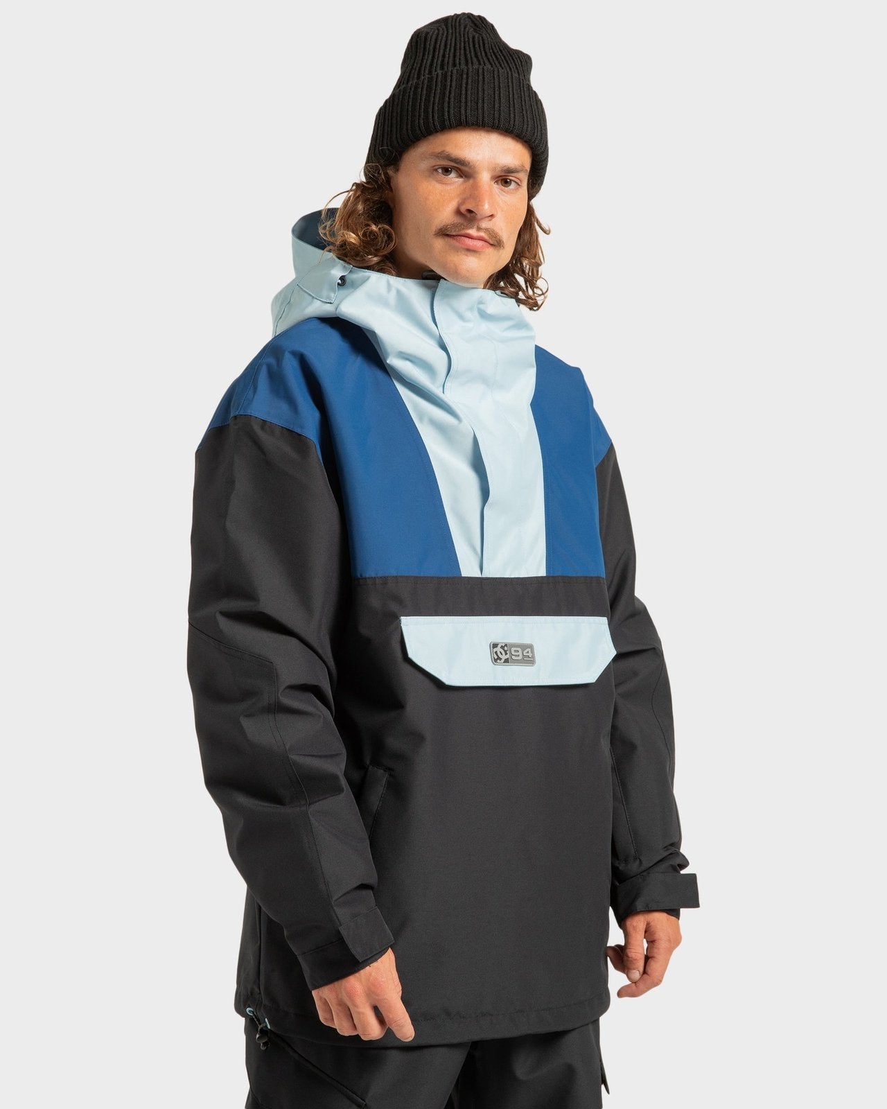 Mens -43 Snowboard Jacket Black - Image 3