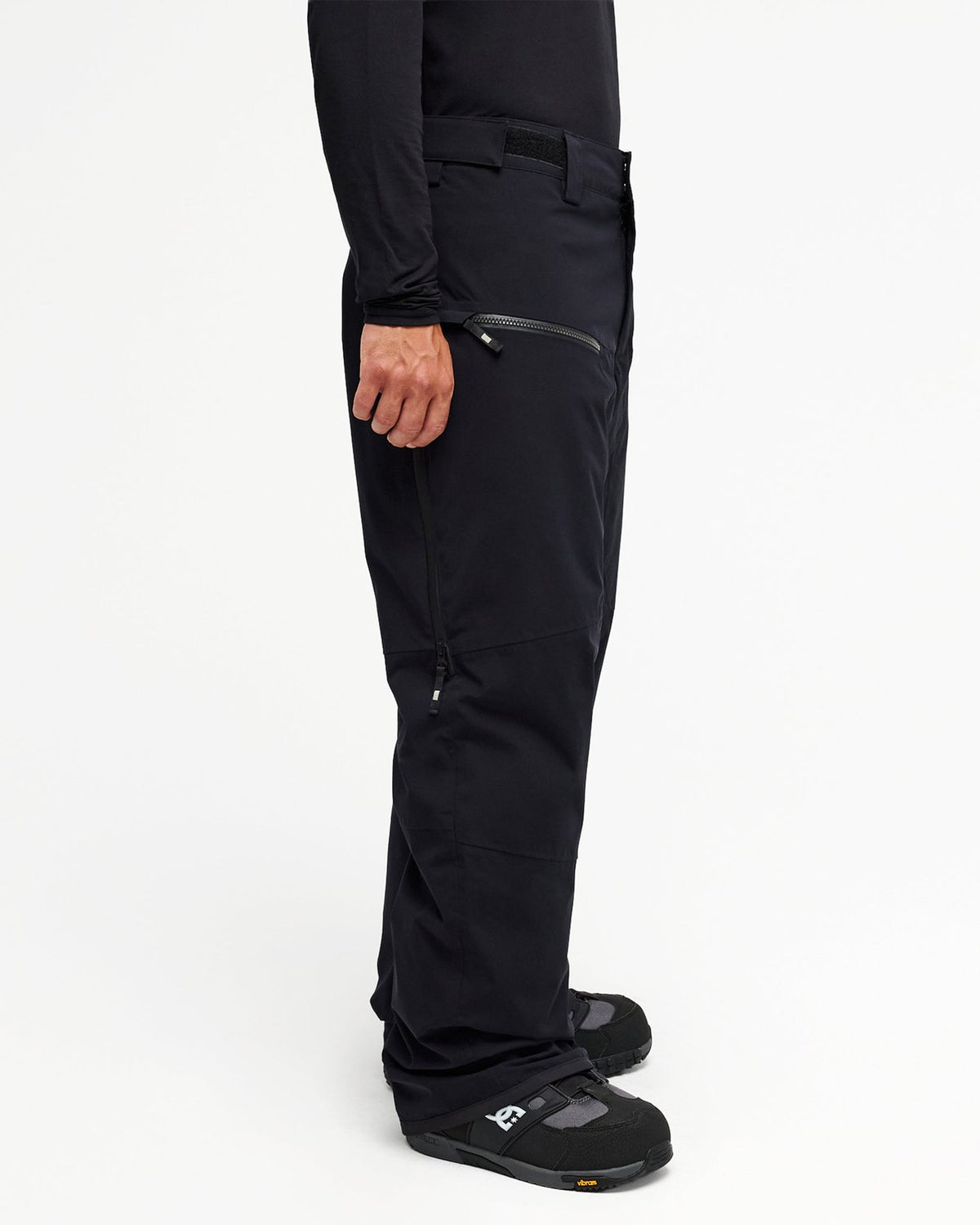 Mens Paramo Stretch 20K Snow Pants Black - Image 3