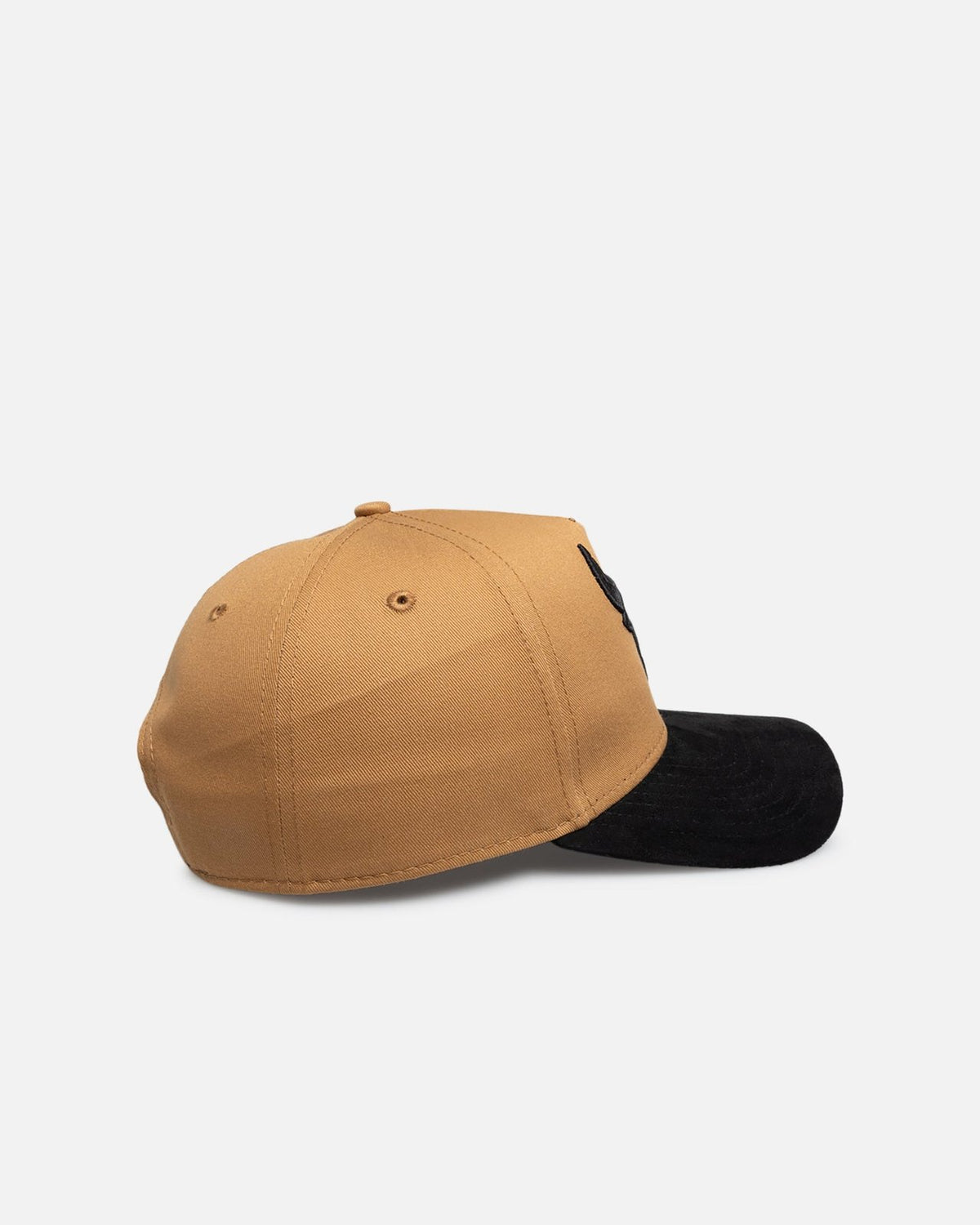 Chicago Bulls 9FORTY A-Frame Snapback - Wheat Black Suede - Image 3