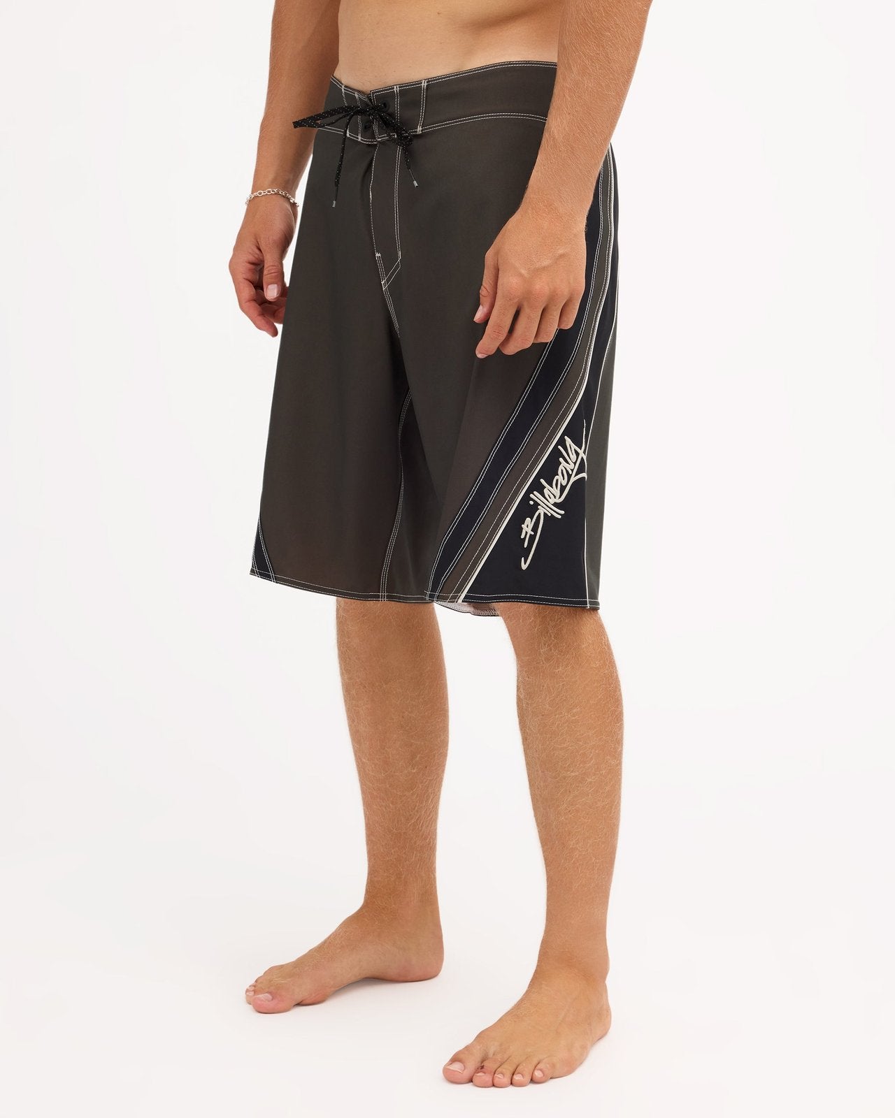 Mens Fluid 2K Pro 21" Board Shorts Dark Brown - Image 3