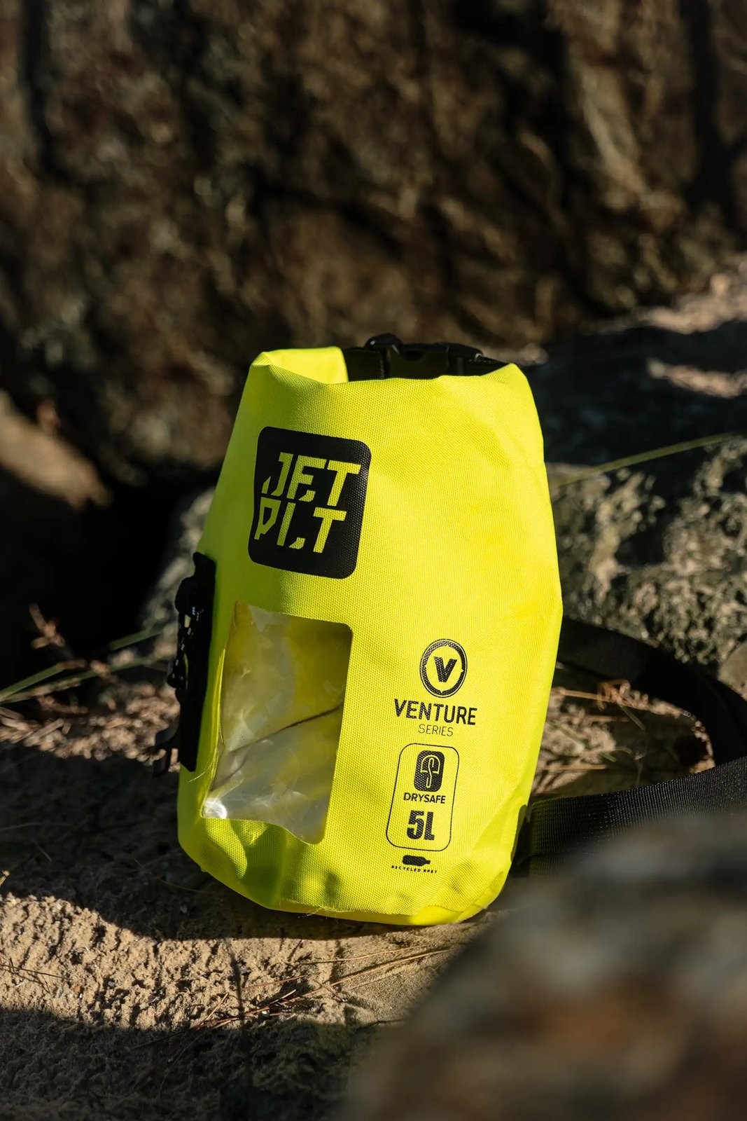 40 Year 5L Dry Bag Fluro Yellow - Image 3