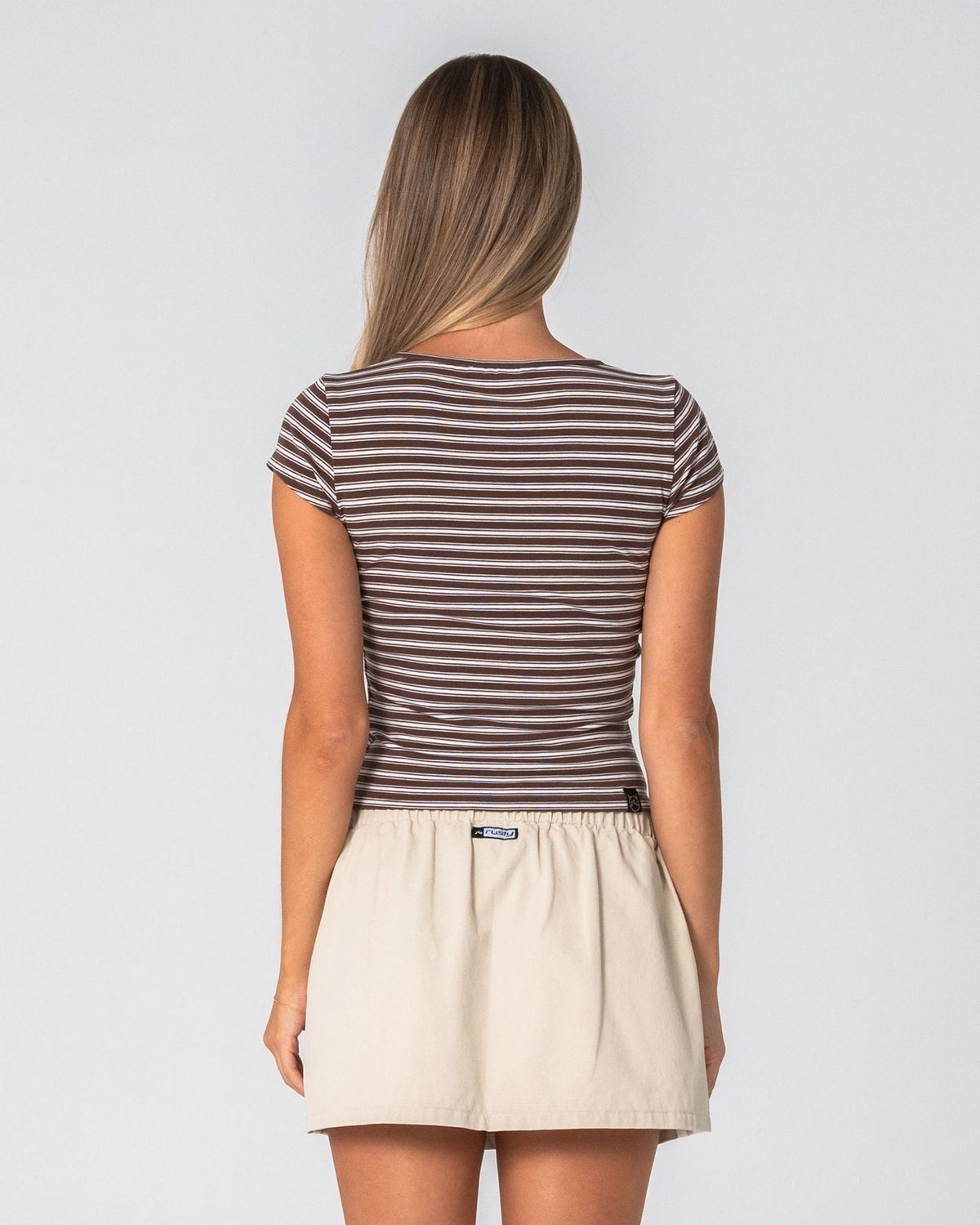 Im Hooked Hook And Eye Top Multi Stripe - Image 3