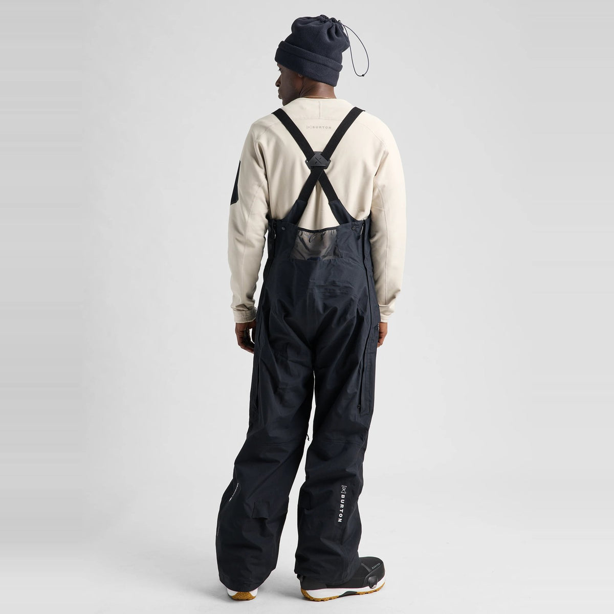Mens [Ak] Cyclic Gore-Tex 2L Bib Pants True Black - Image 3