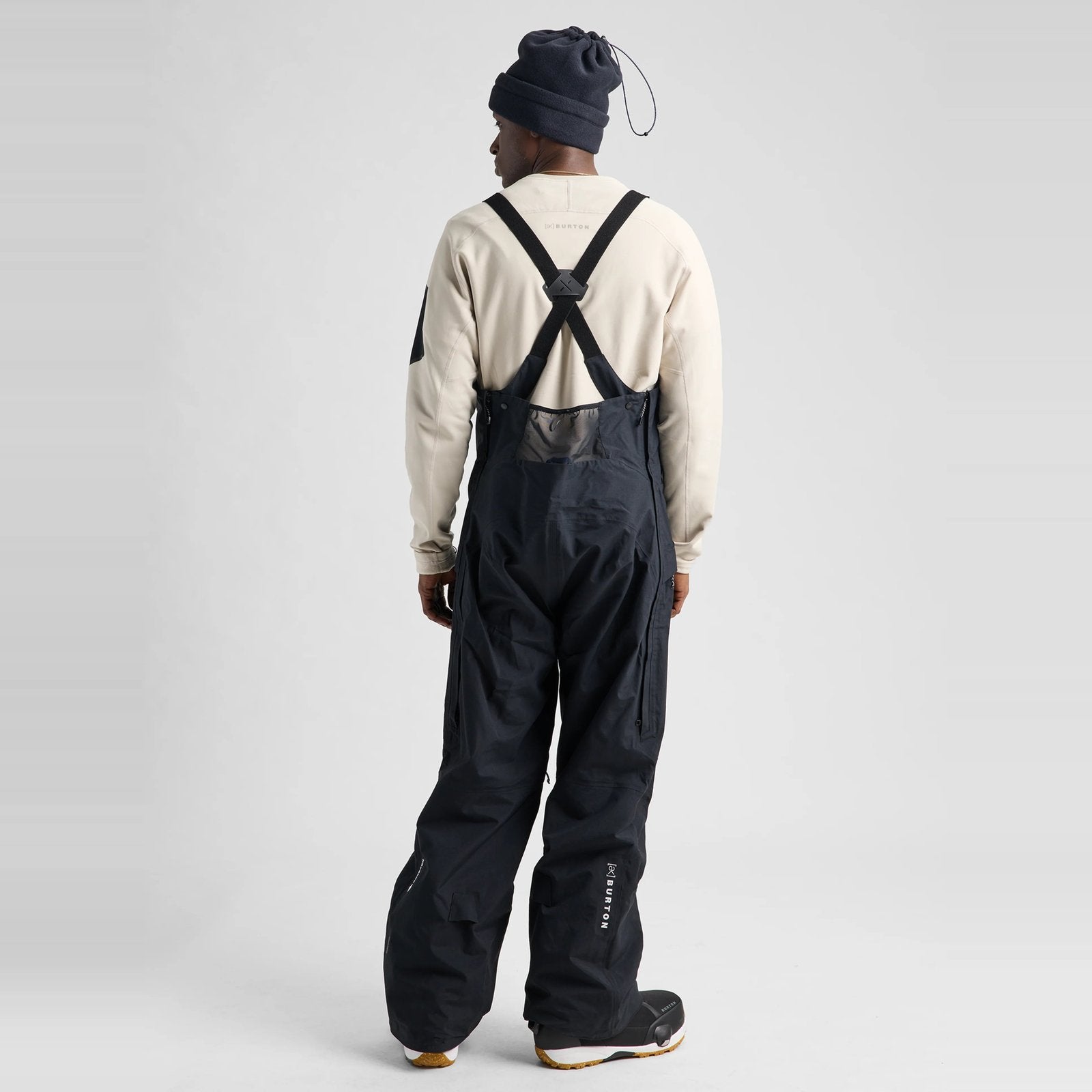 Mens [Ak] Cyclic Gore-Tex 2L Bib Pants True Black - Image 3