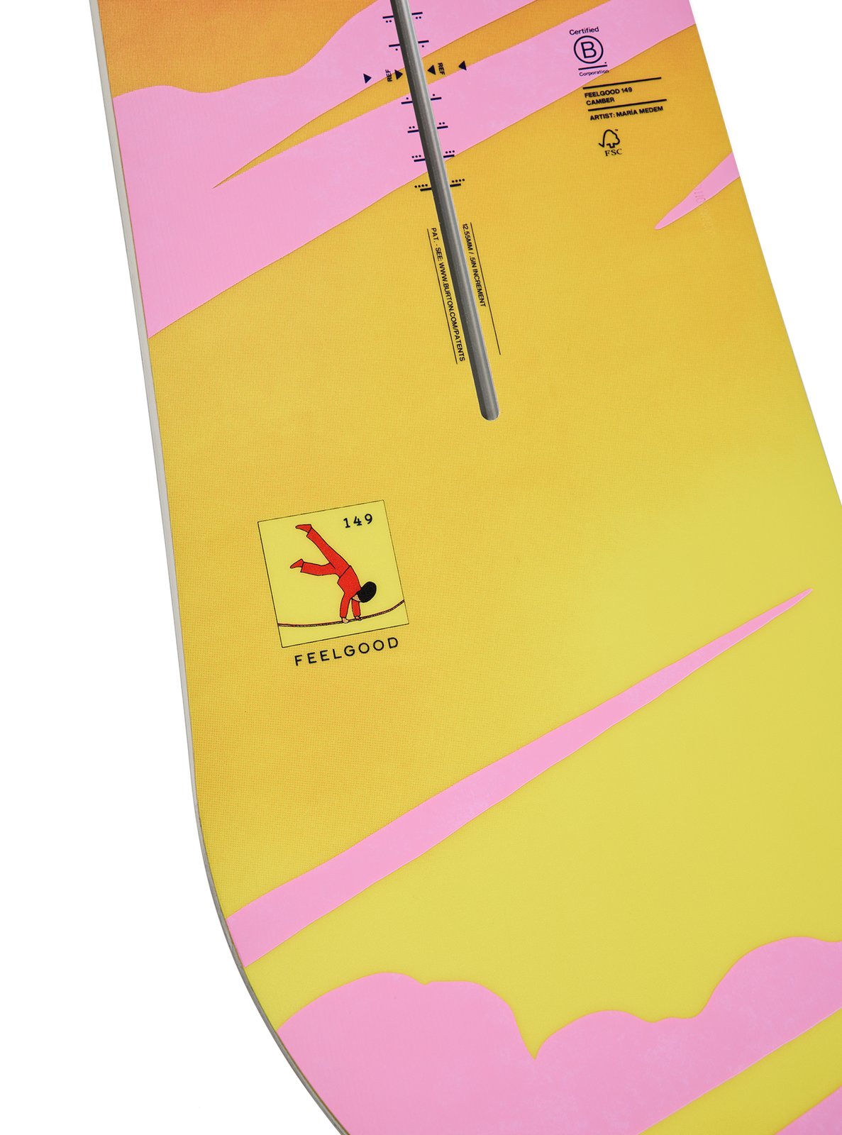 Womens Feelgood Camber Snowboard Tight Rope - Image 3