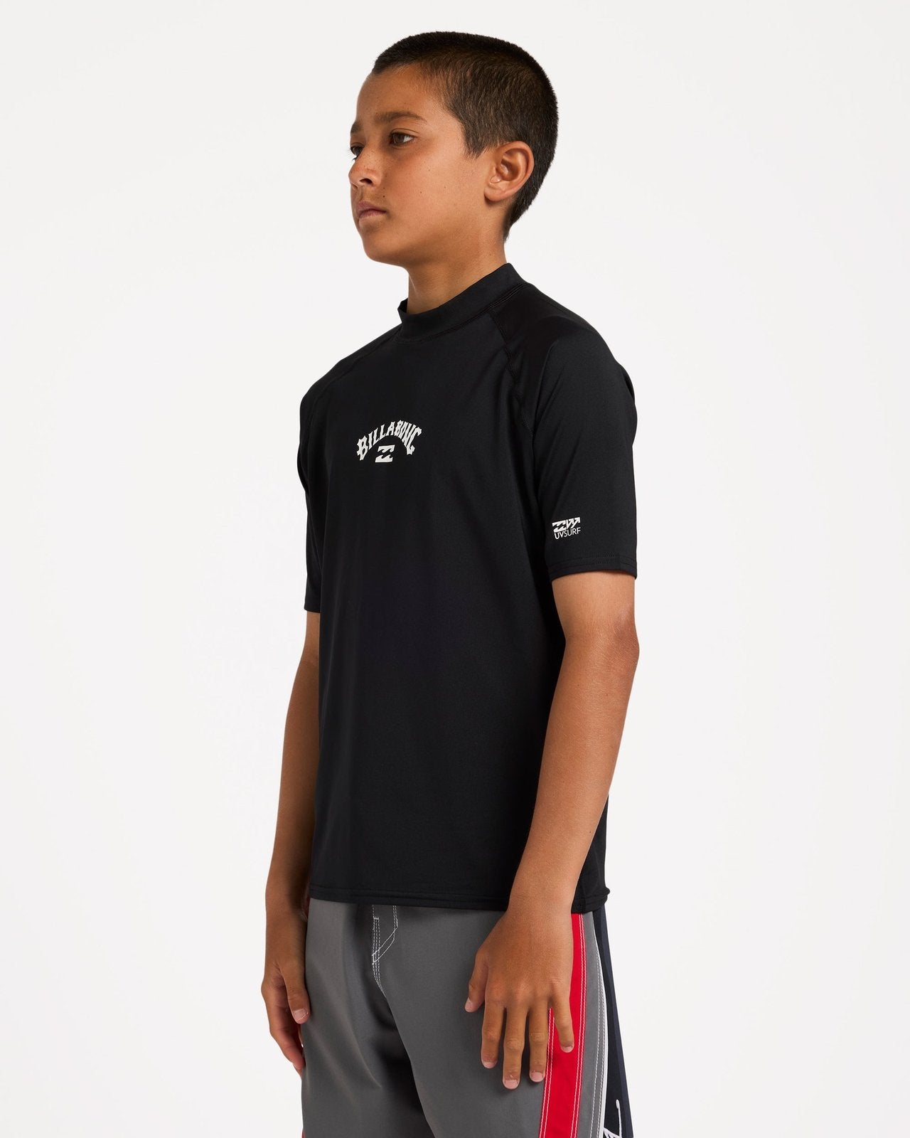 Boys All Day Arch UPF 50 Rashguard Black - Image 3