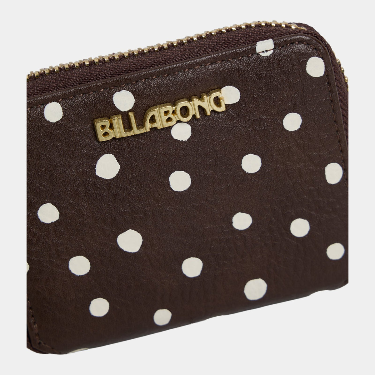 Womens Mini Clutch Wallet Chocolate Brown - Image 3