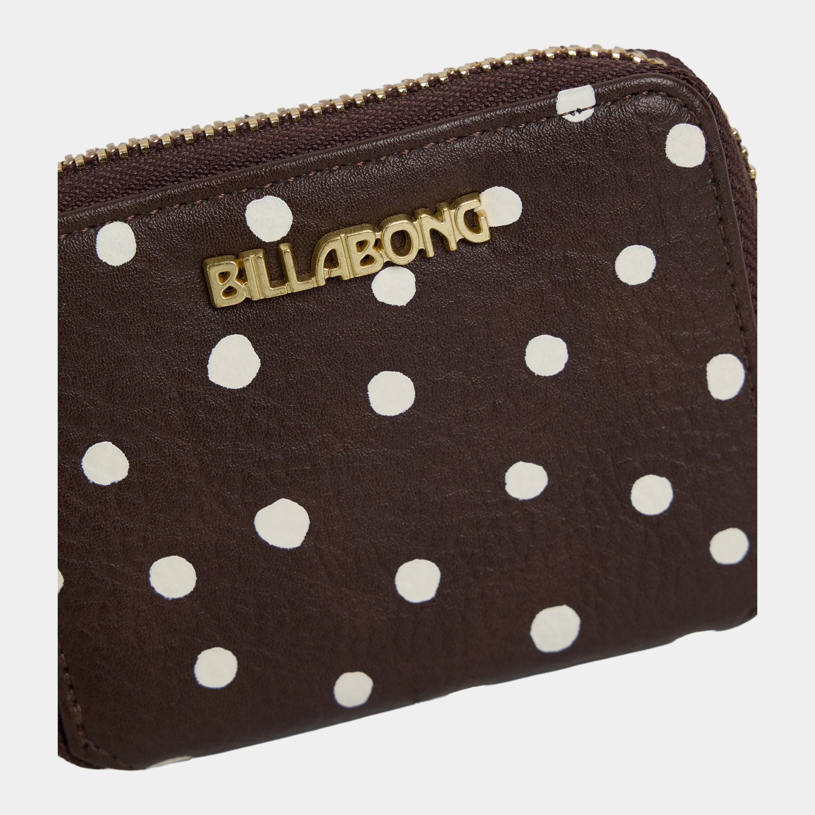 Womens Mini Clutch Wallet Chocolate Brown - Image 3