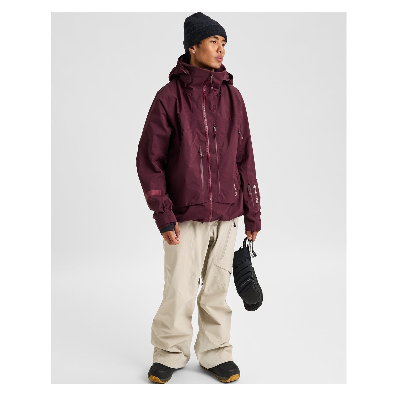 Mens [Ak] Acamar Gore-Tex Pro 3L Jacket Rum Raisin - Image 3