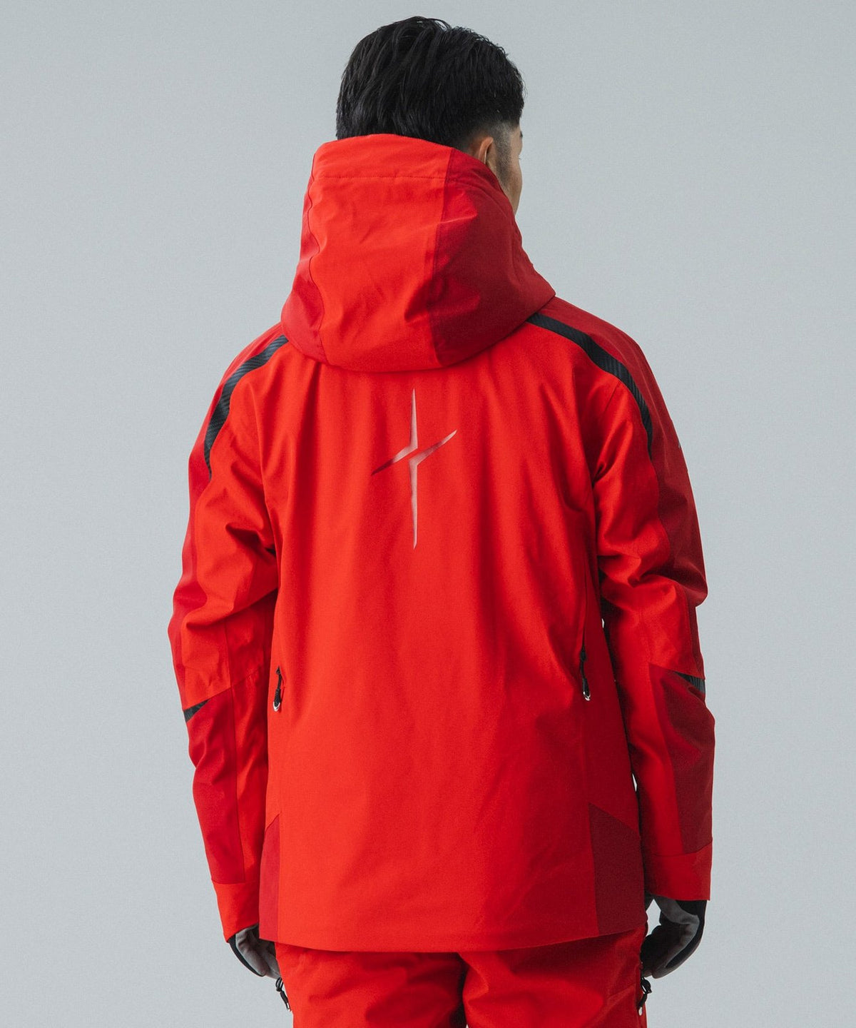 Mens Streamlined Fvs Jacket Red - Image 3