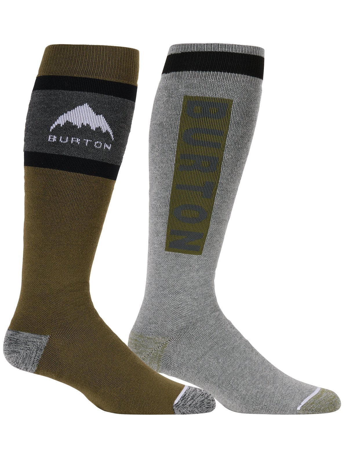 Mens Weekend Midweight Socks (2 Pack) Dried Moss - Image 3