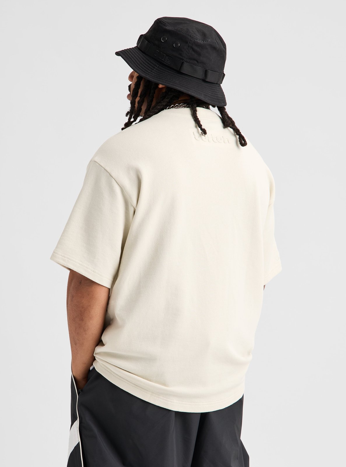 Mens Baggy B Tee Lunar Sand - Image 3