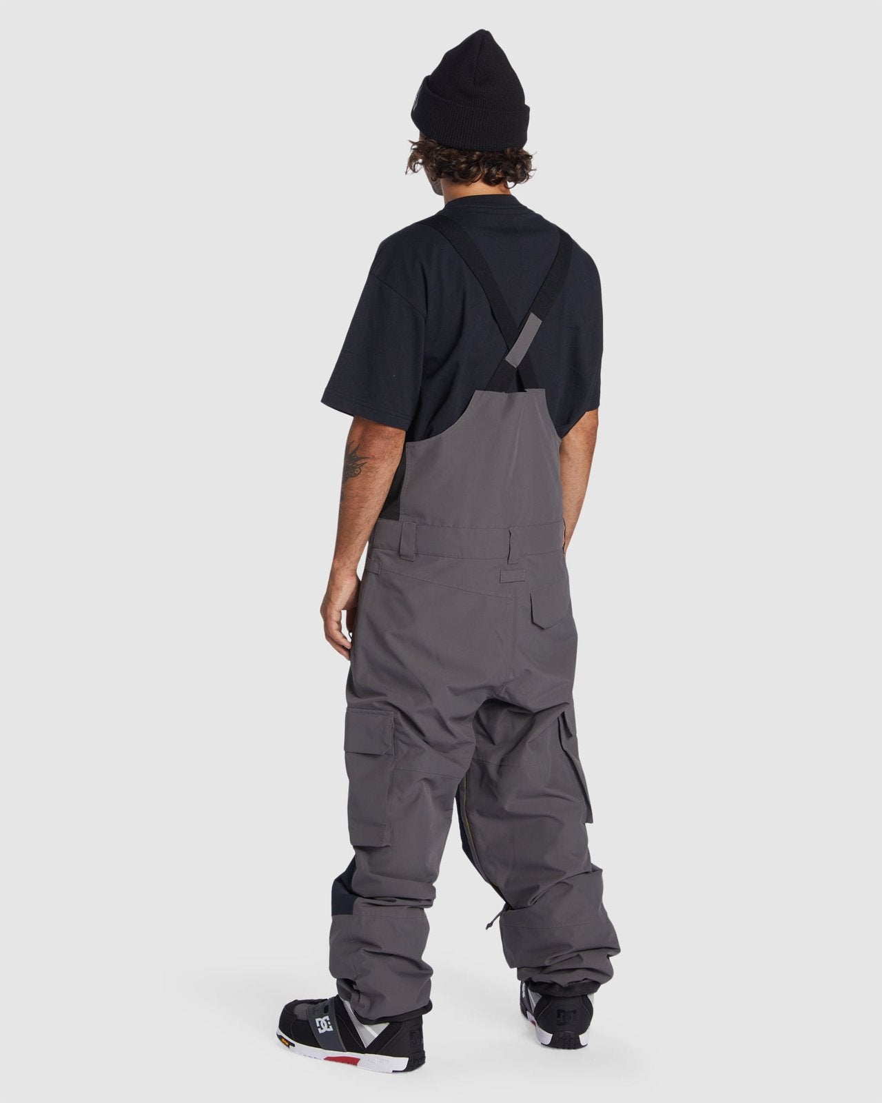 Mens Brigade 30K Bib Snow Pants Magnet - Image 3