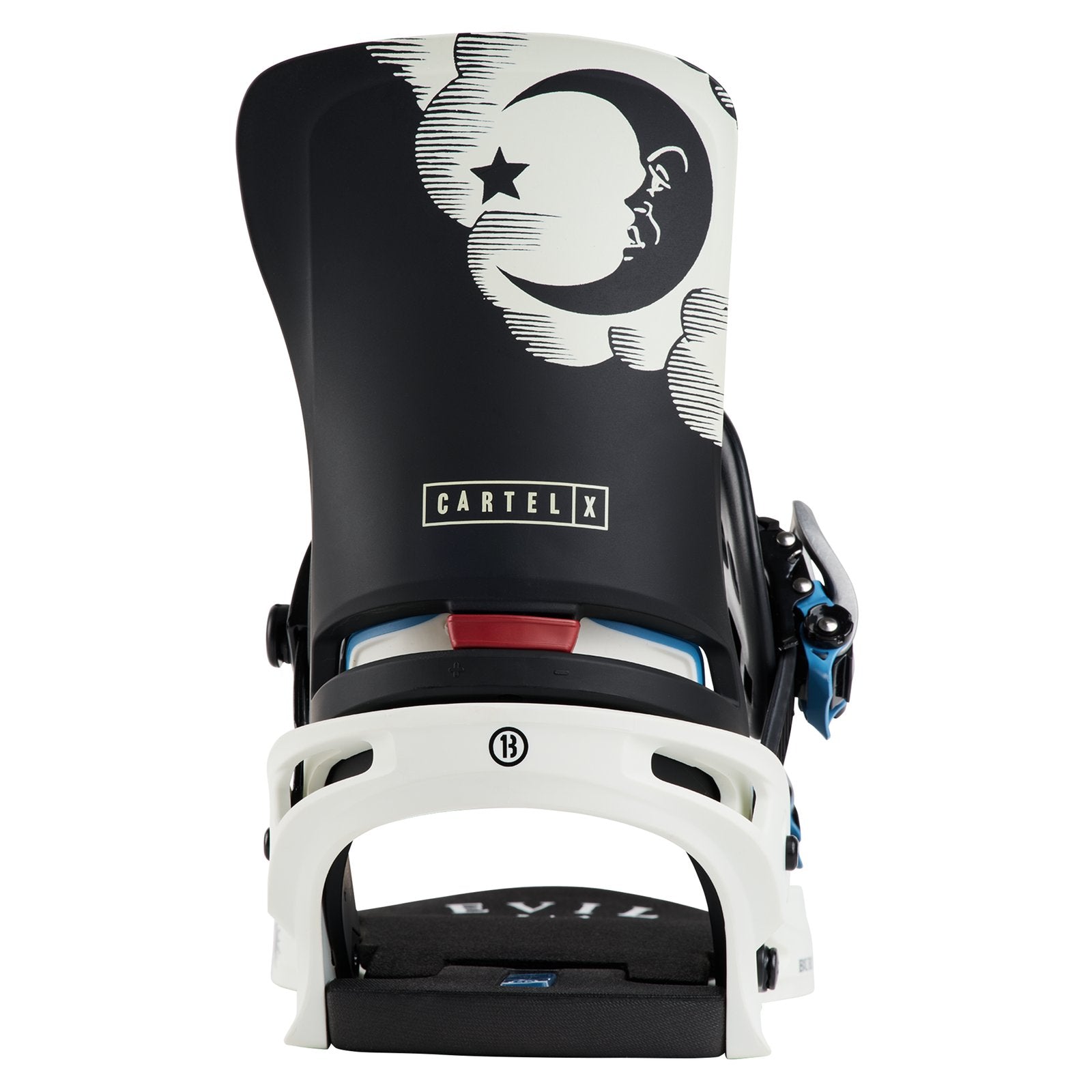 Mens 50th 90's Cartel X Snowboard Bindings - Image 4
