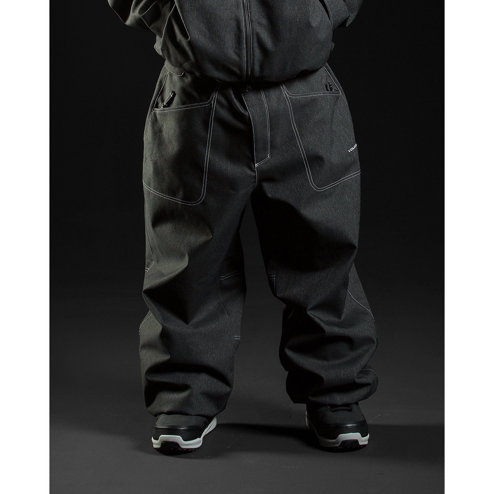 Mens Lapper Pants Black - Image 4