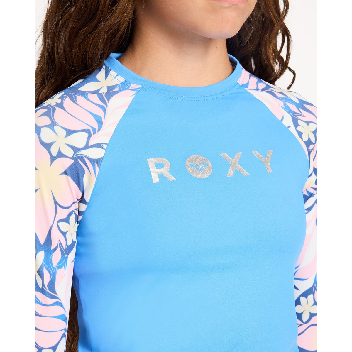 Girls 8-16 Active Moves UPF 50 Long Sleeve Rash Vest Marina - Image 4