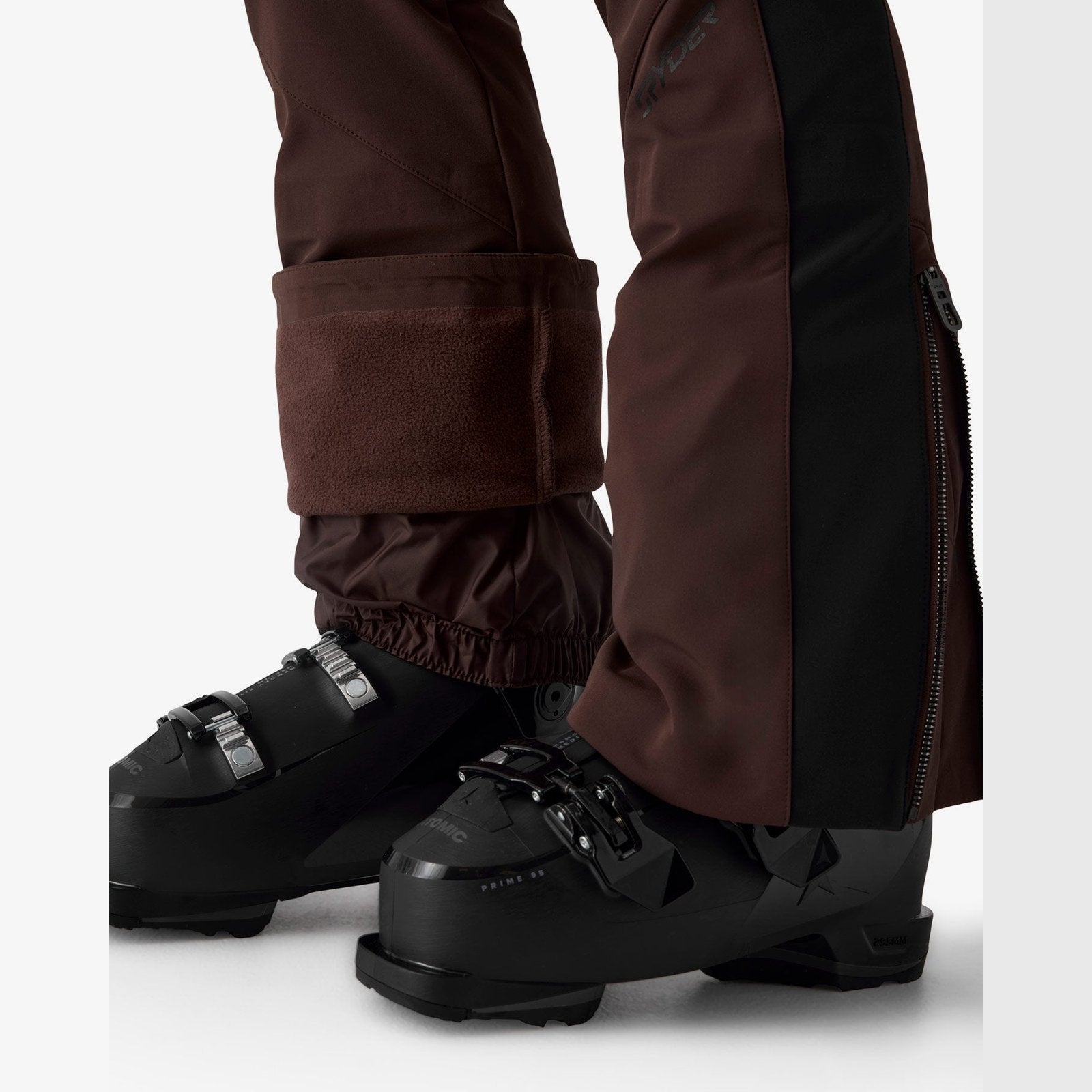 Womens Strutt Softshell Bib Pants Mocha - Image 4