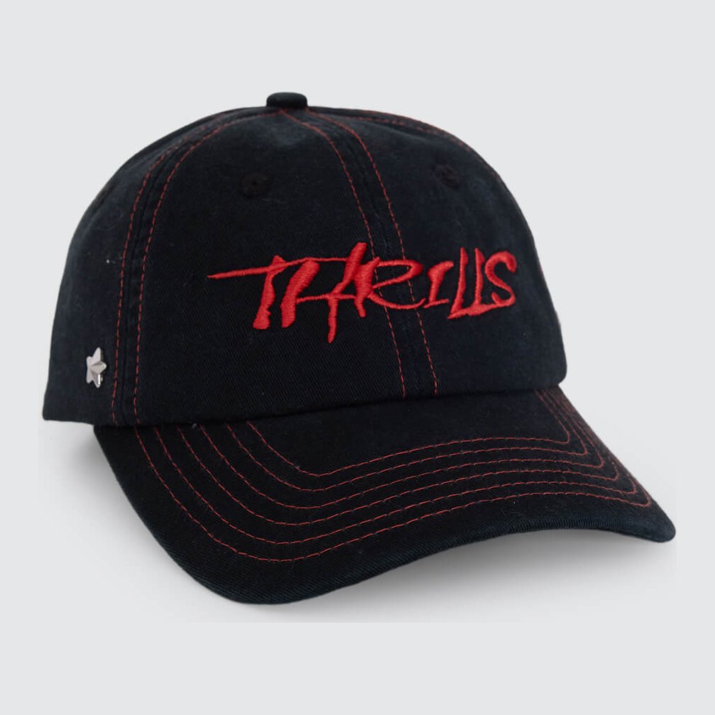 Heater Shallow 6 Panel Cap Black - Image 4