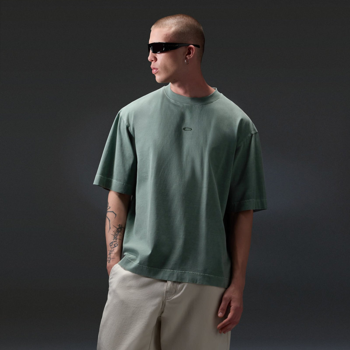 Strato One Icon Tee Aviator Green - Image 4