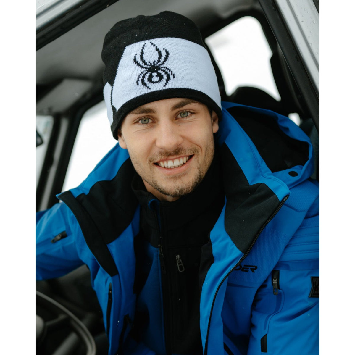 Mens Shelby Hat Black - Image 4