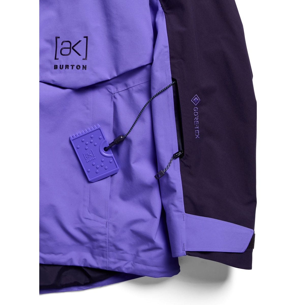 Mens [Ak] Cyclic Gore-Tex 2L Jacket Nightshade Purple / Purple Voltage - Image 40