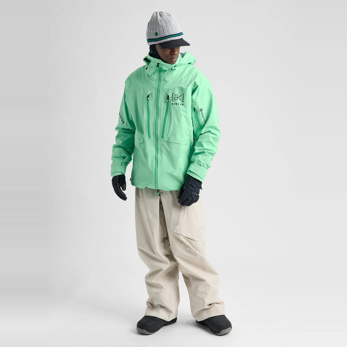 Mens [Ak] Hover Gore-Tex C-Knit 3L Stretch Jacket Green Voltage - Image 40