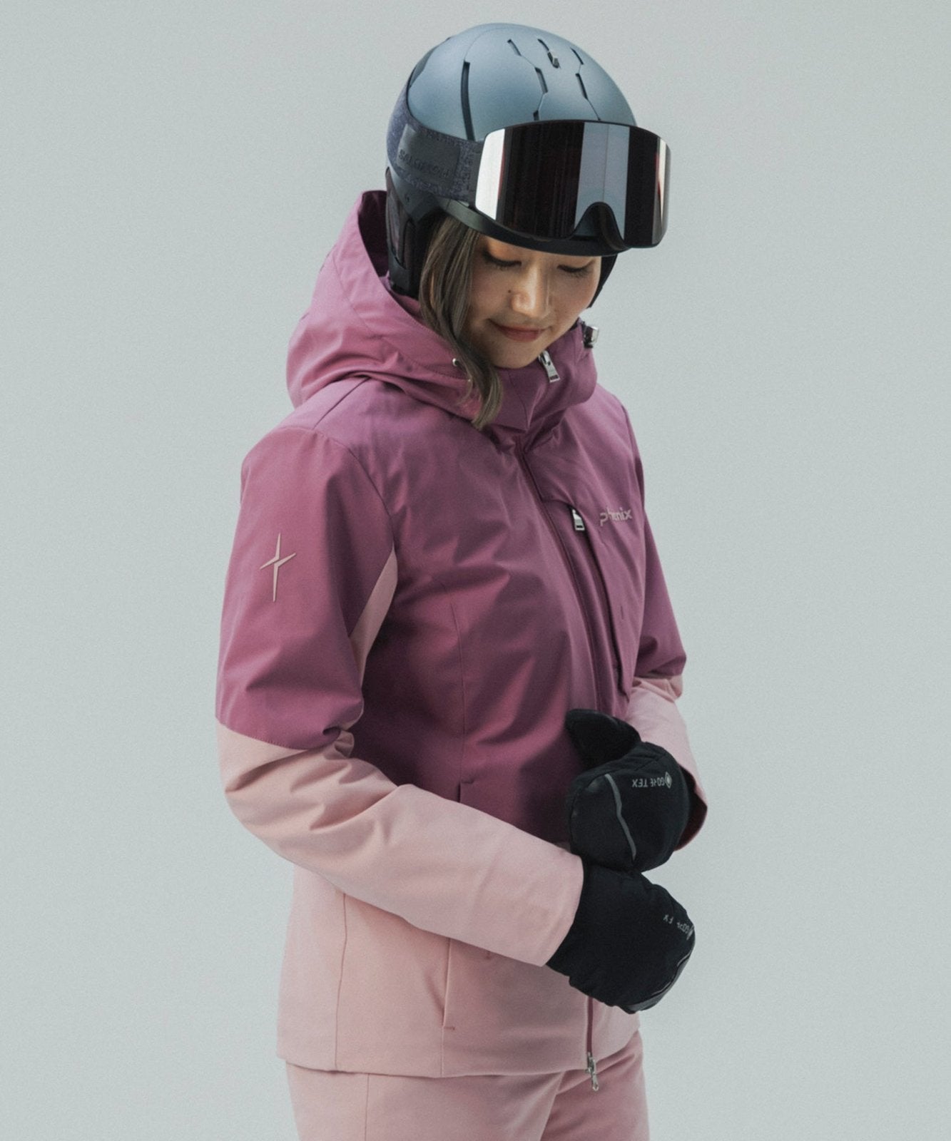 Womens Mist Layer Jacket Light Pink - Image 43