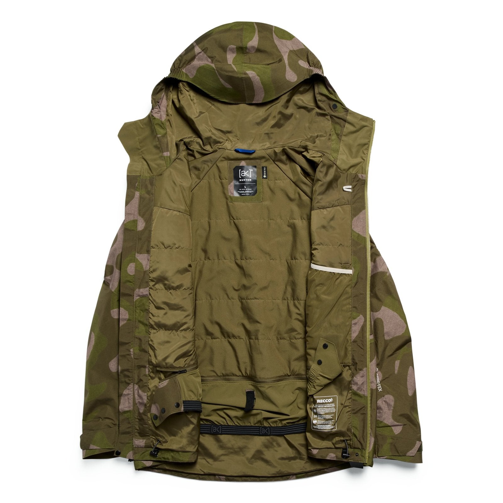 Mens [Ak] Swash Synthetic Insulated Gore-Tex 2L Jacket Keel Camo - Image 43