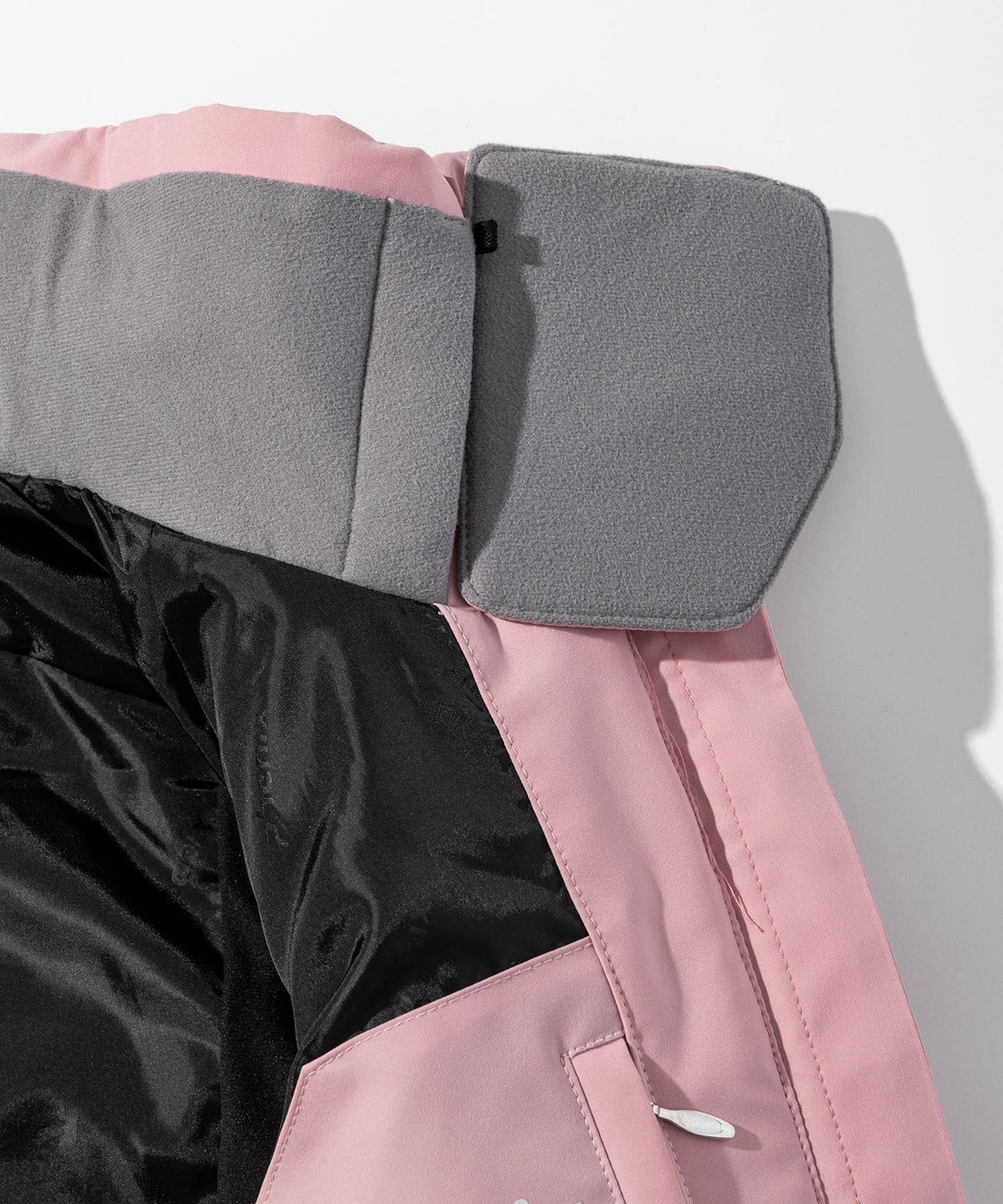 Womens Seamless Down Jacket Light Pink - Image 43