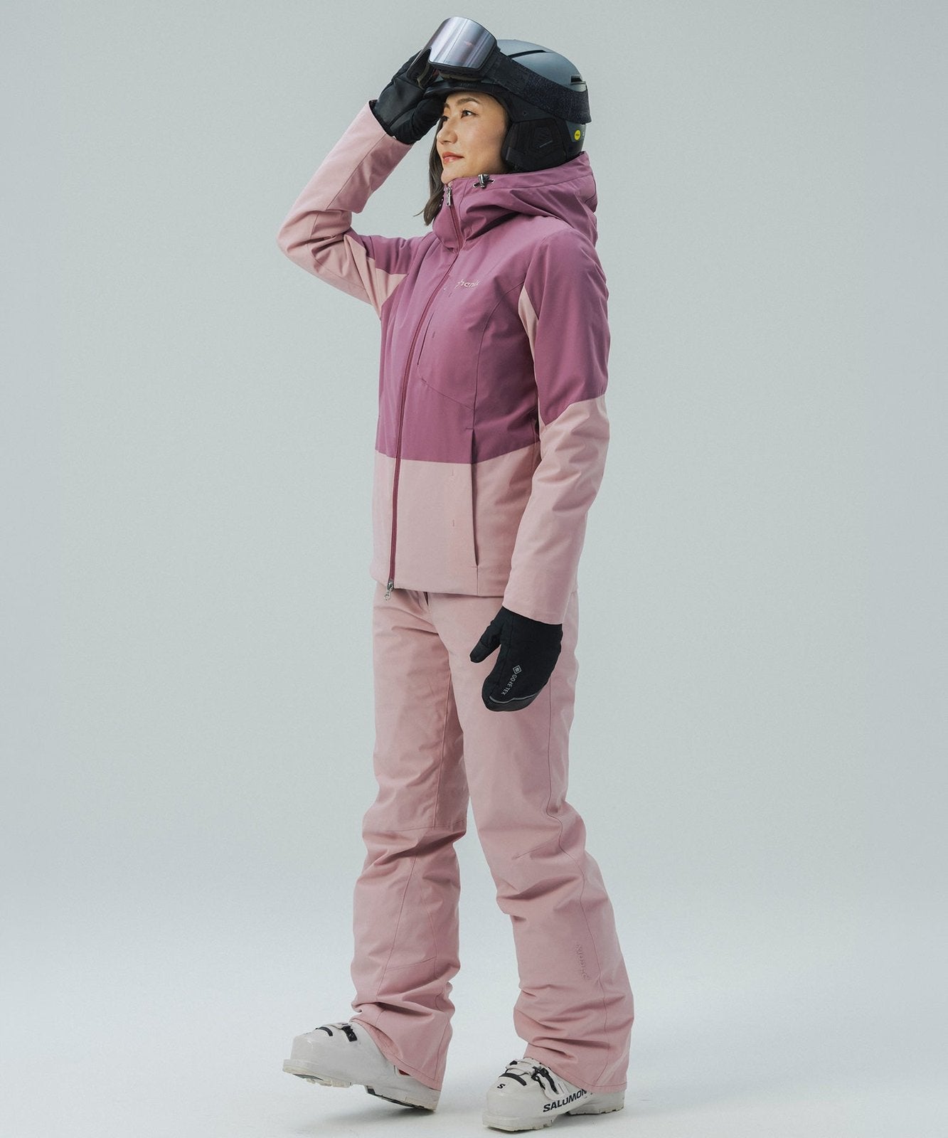 Womens Mist Layer Jacket Light Pink - Image 44