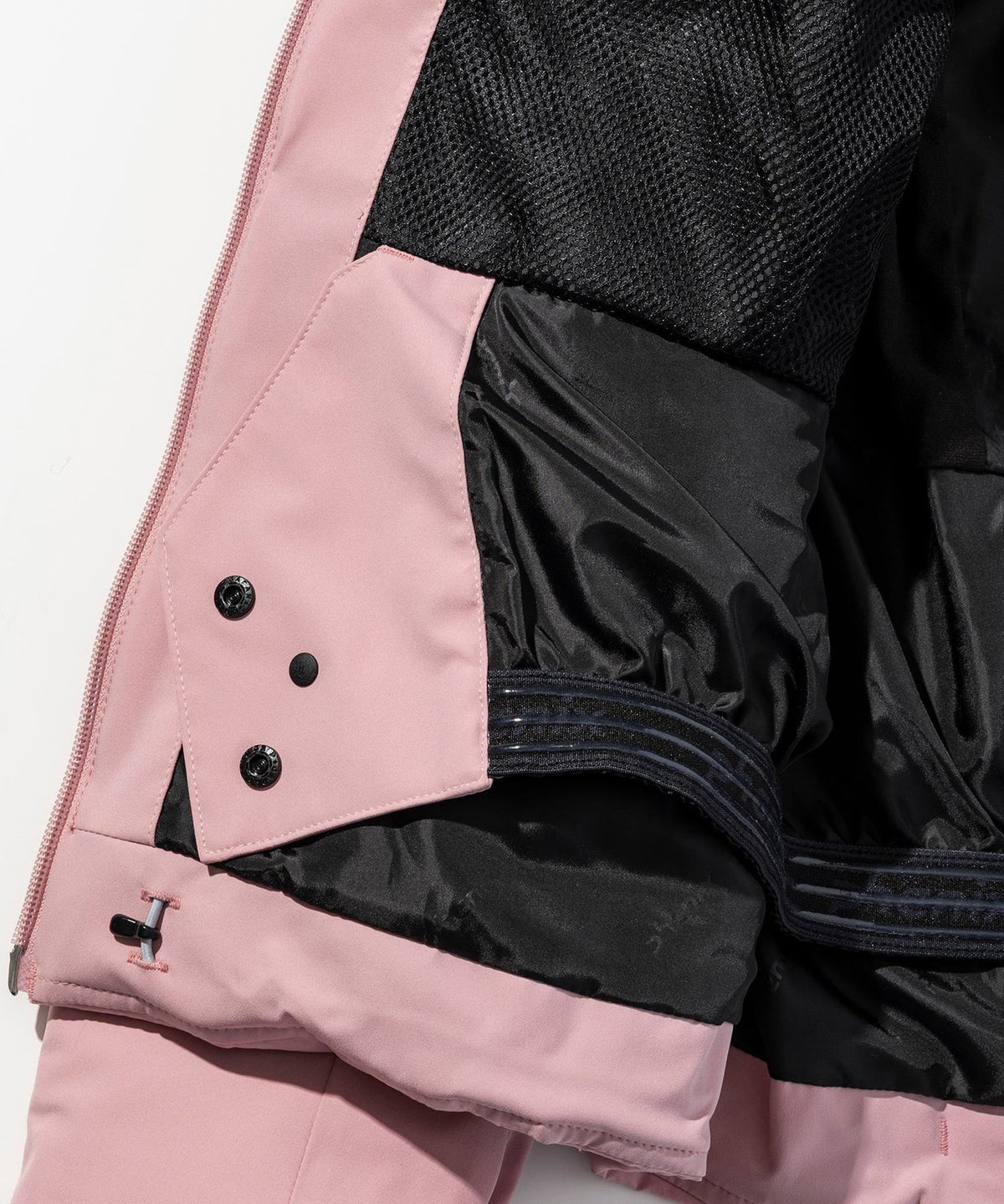 Womens Seamless Down Jacket Light Pink - Image 44
