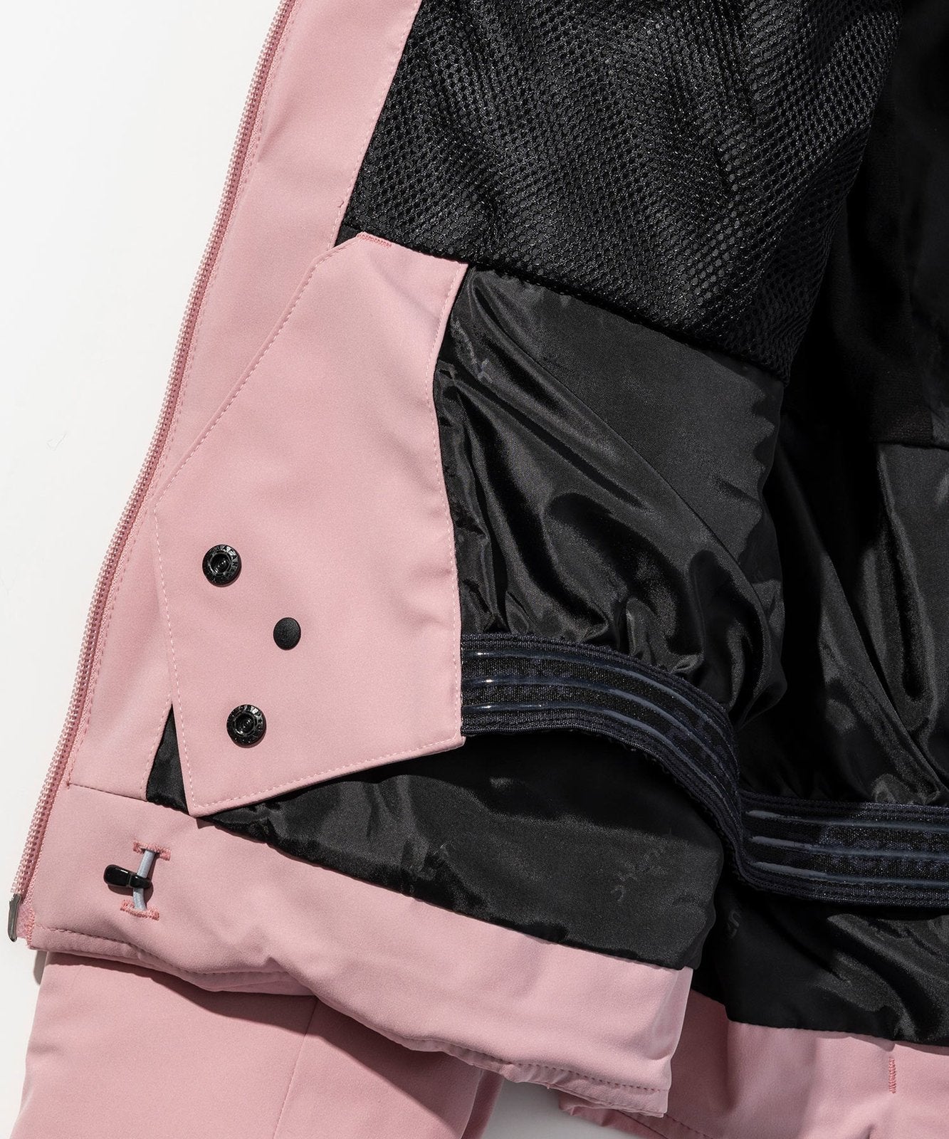 Womens Seamless Down Jacket Light Pink - Image 44