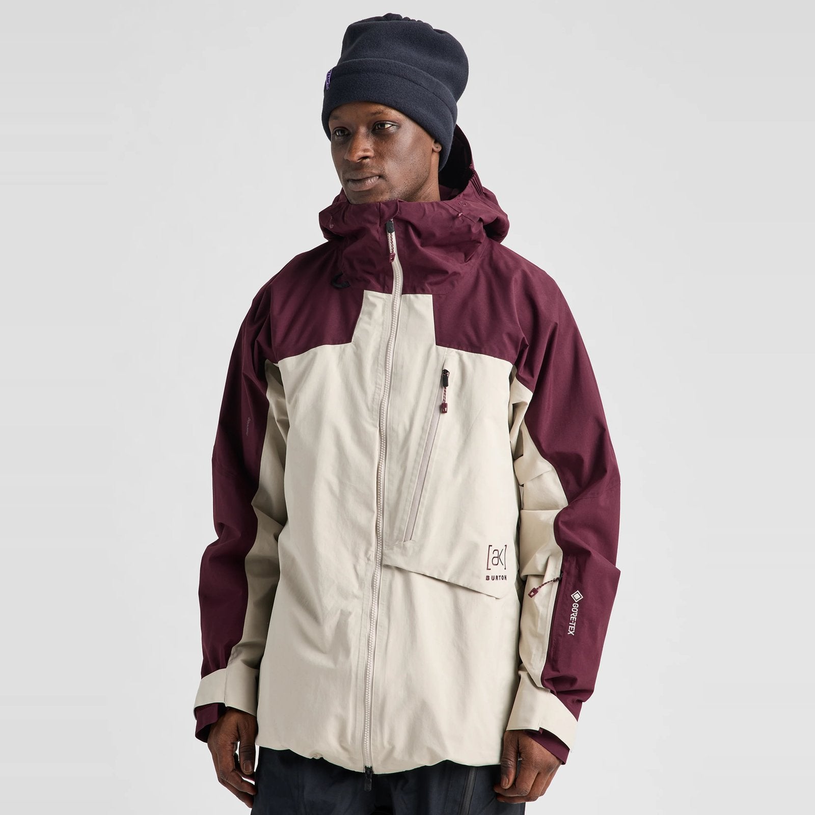 Mens [Ak] Cyclic Gore-Tex 2L Jacket Rum Raisin / Chinchilla Gray - Image 45