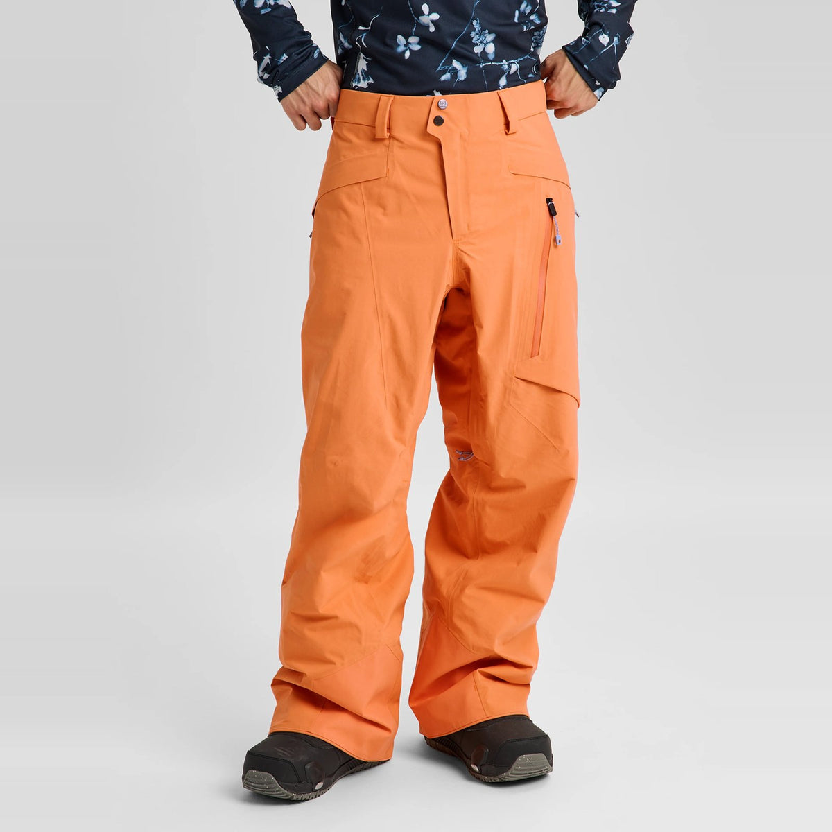 Mens [Ak] Cyclic Gore-Tex 2L Pants Goldfish Orange - Image 47