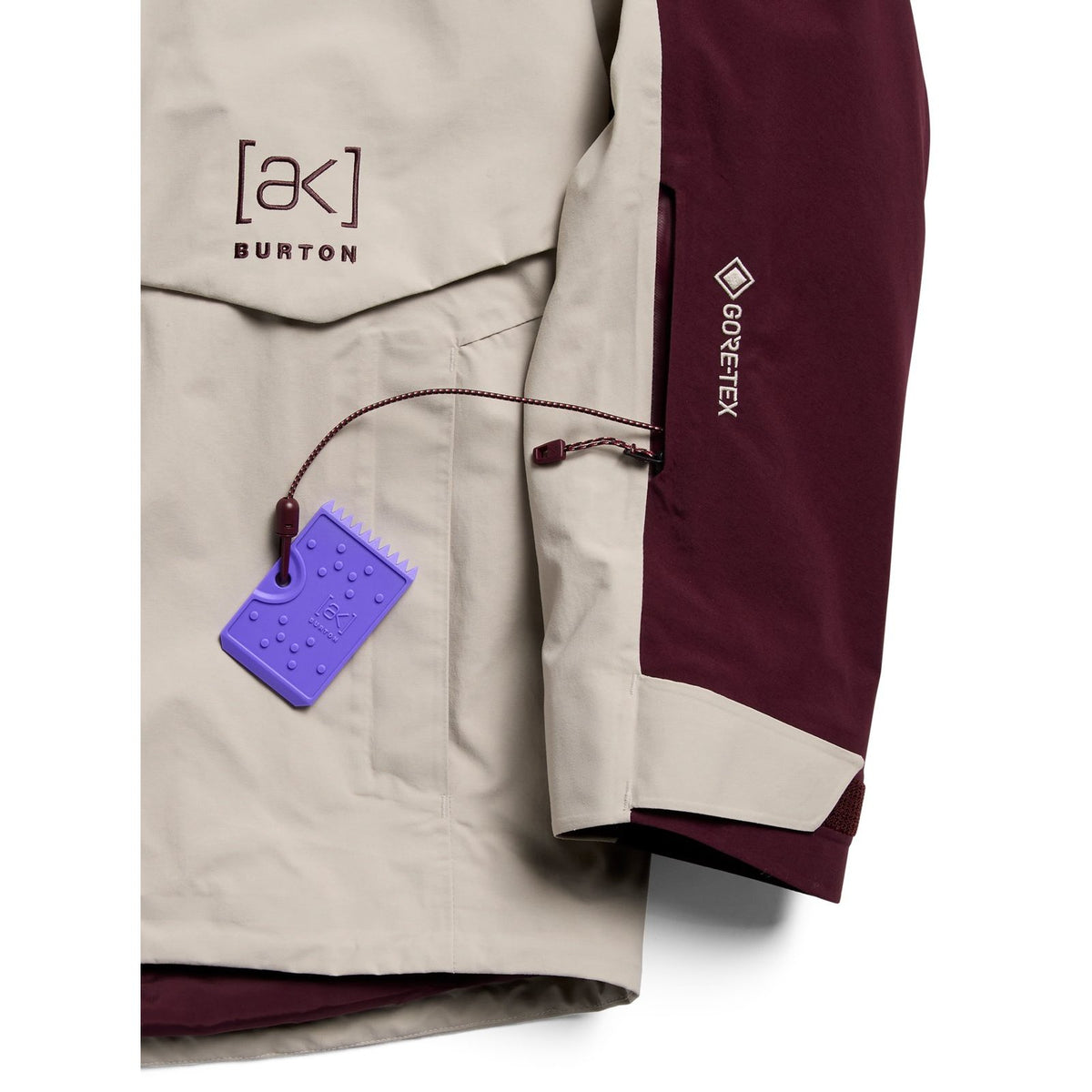 Mens [Ak] Cyclic Gore-Tex 2L Jacket Rum Raisin / Chinchilla Gray - Image 49