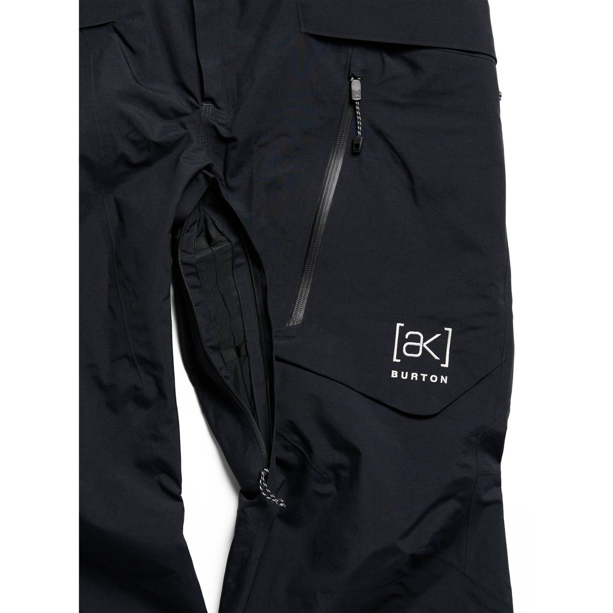 Womens [Ak] Cyclic Gore-Tex 2L Bib Pants True Black - Image 4
