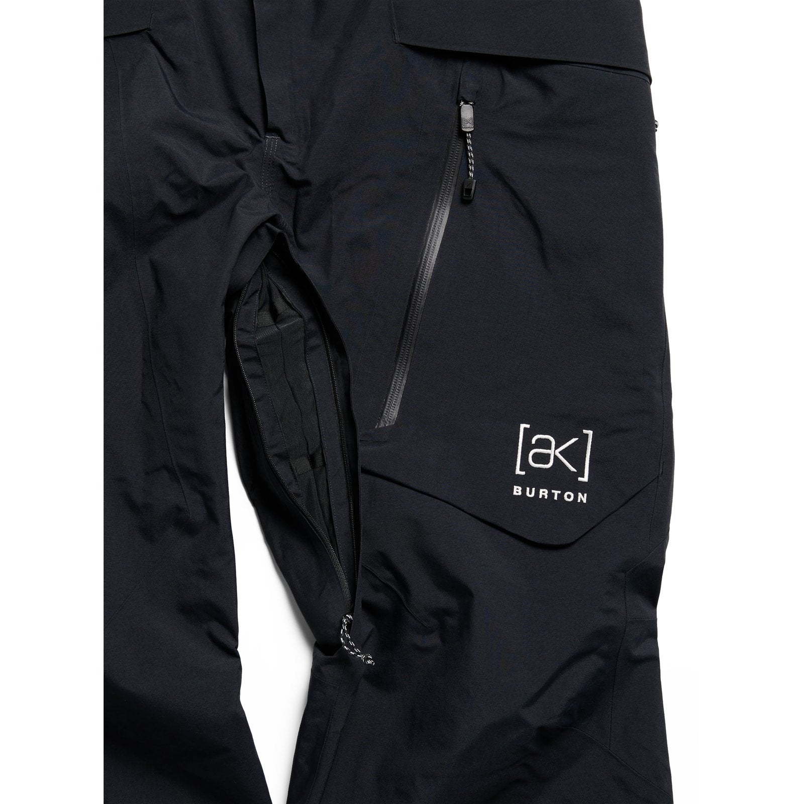 Womens [Ak] Cyclic Gore-Tex 2L Bib Pants True Black - Image 4