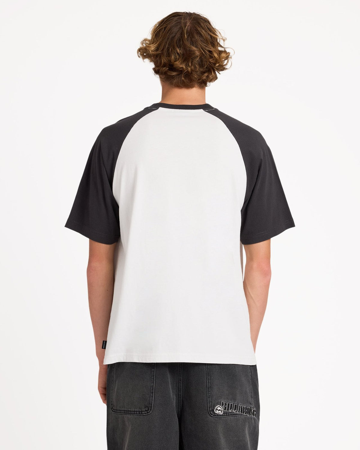 Mens Spec 73 Raglan T-Shirt Fog - Image 4