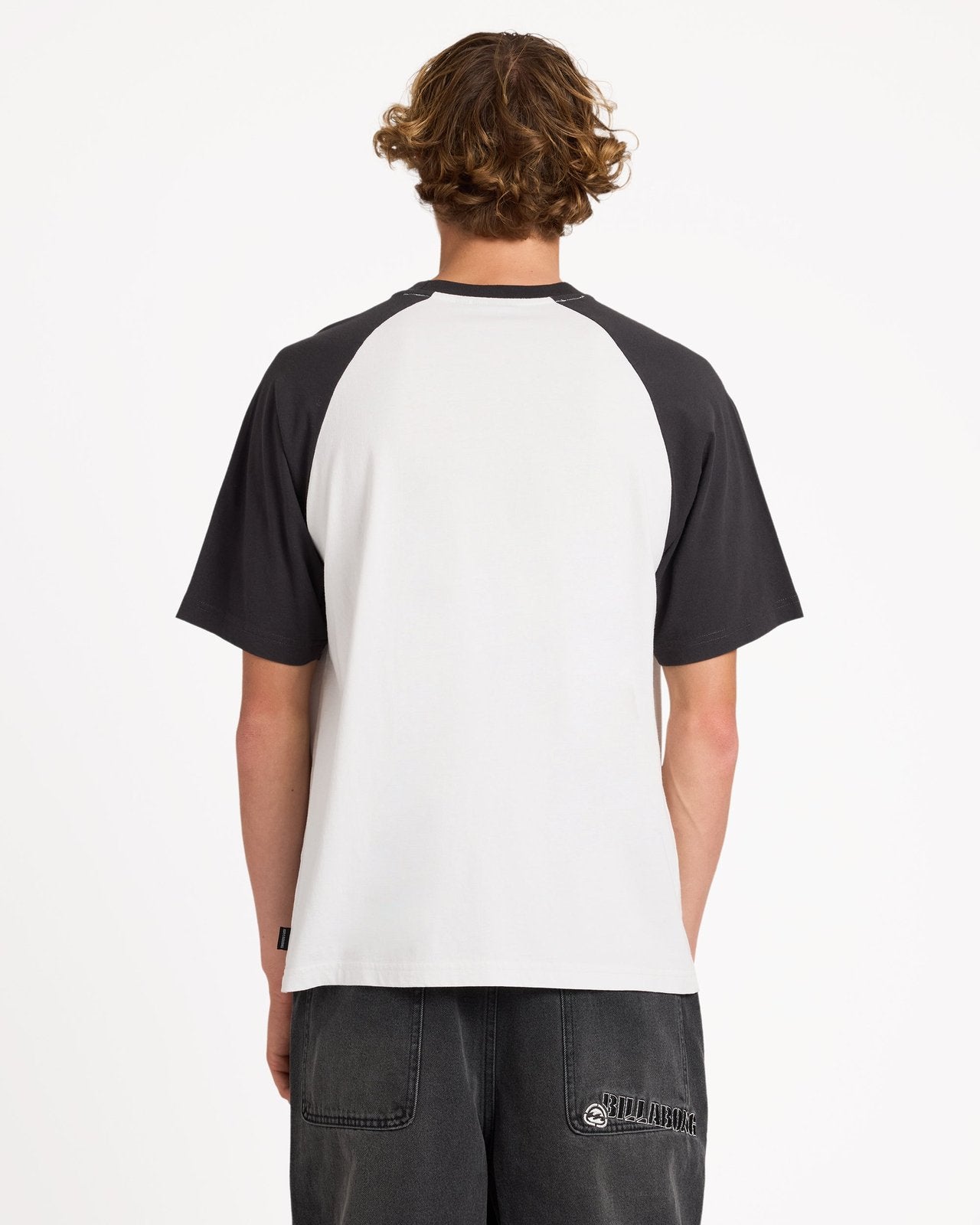 Mens Spec 73 Raglan T-Shirt Fog - Image 4