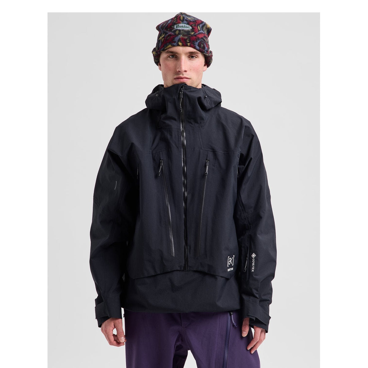 Mens [Ak] Cyclic Gore-Tex 2L Anorak True Black - Image 4
