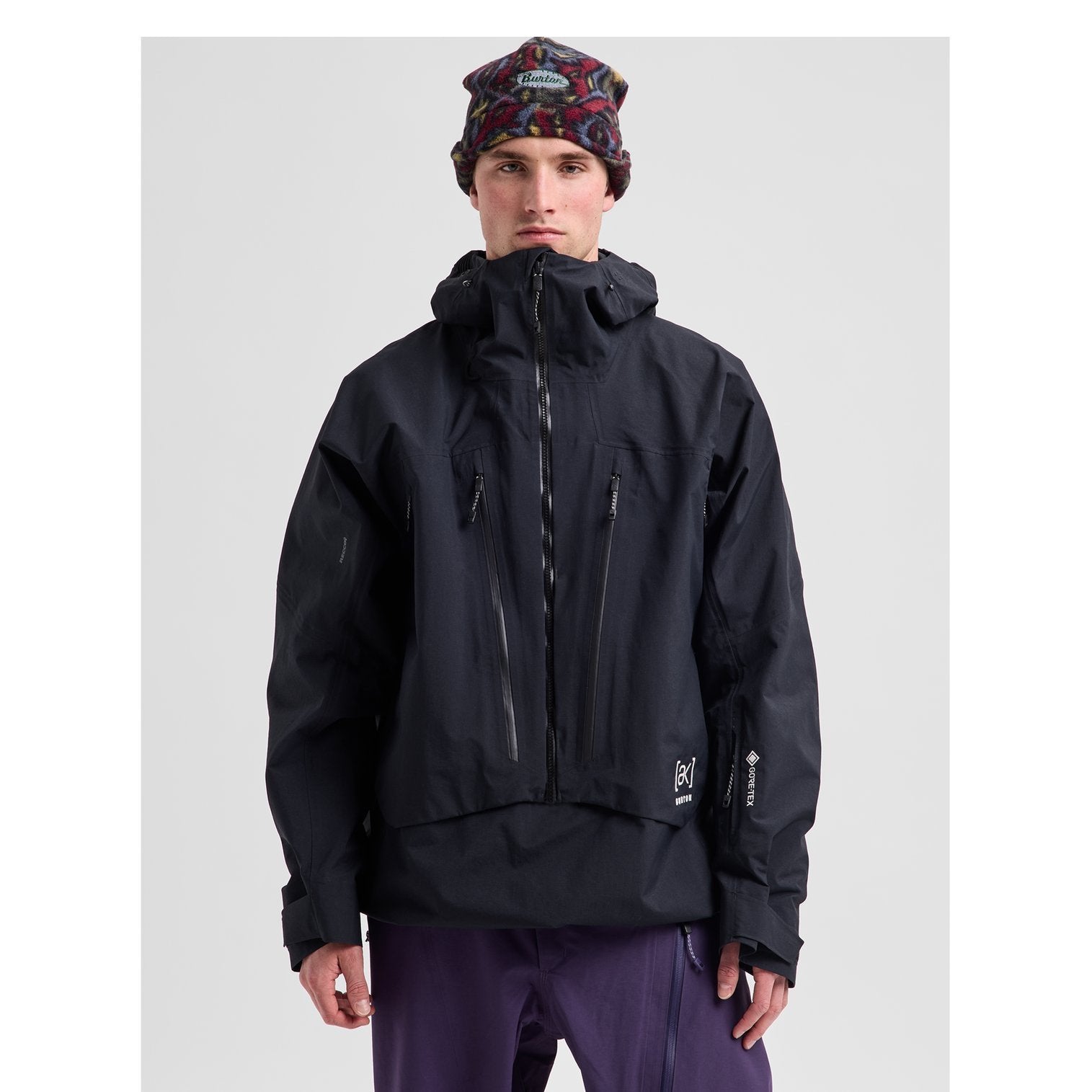 Mens [Ak] Cyclic Gore-Tex 2L Anorak True Black - Image 4