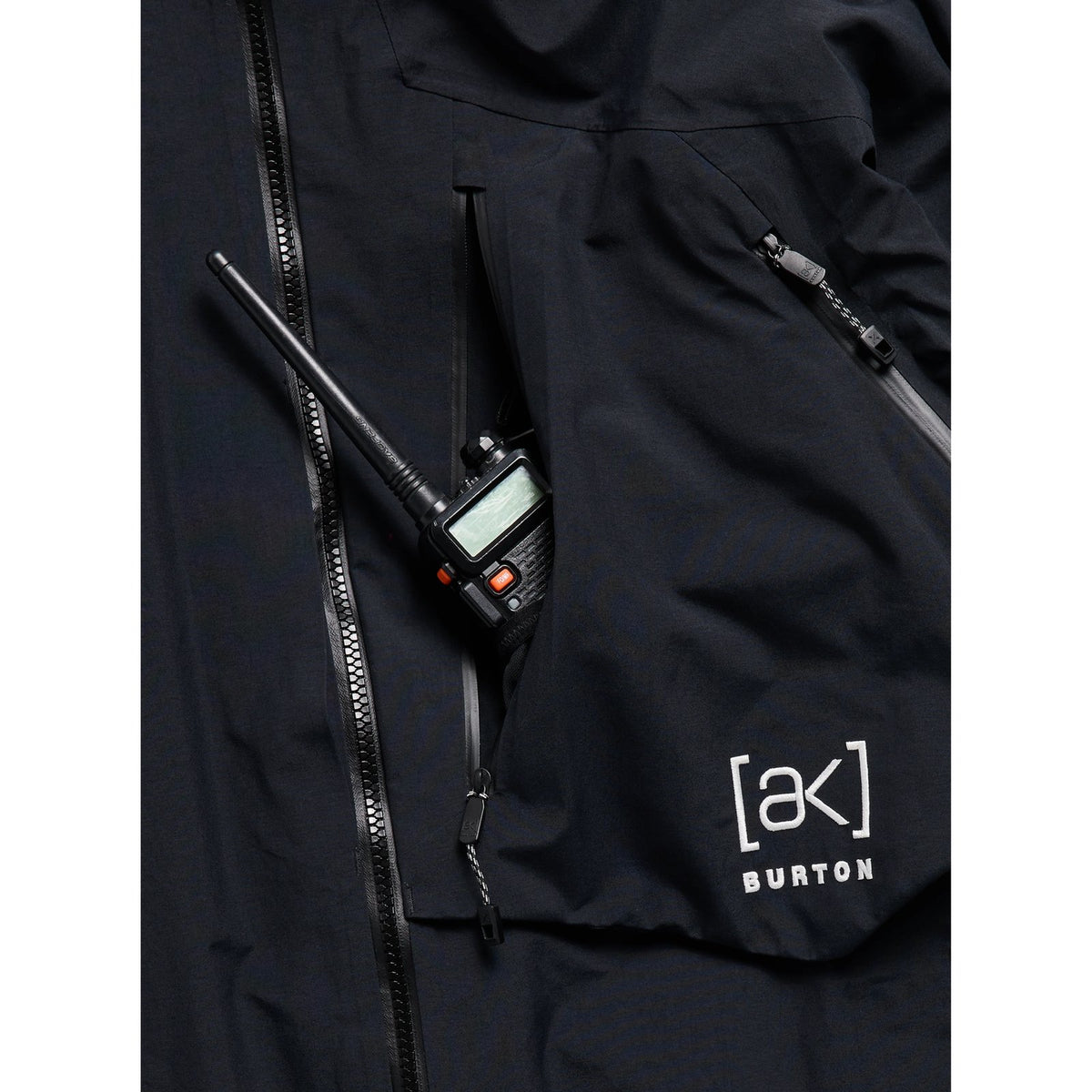 Womens [Ak] Cyclic Gore-Tex 2L Jacket True Black - Image 4